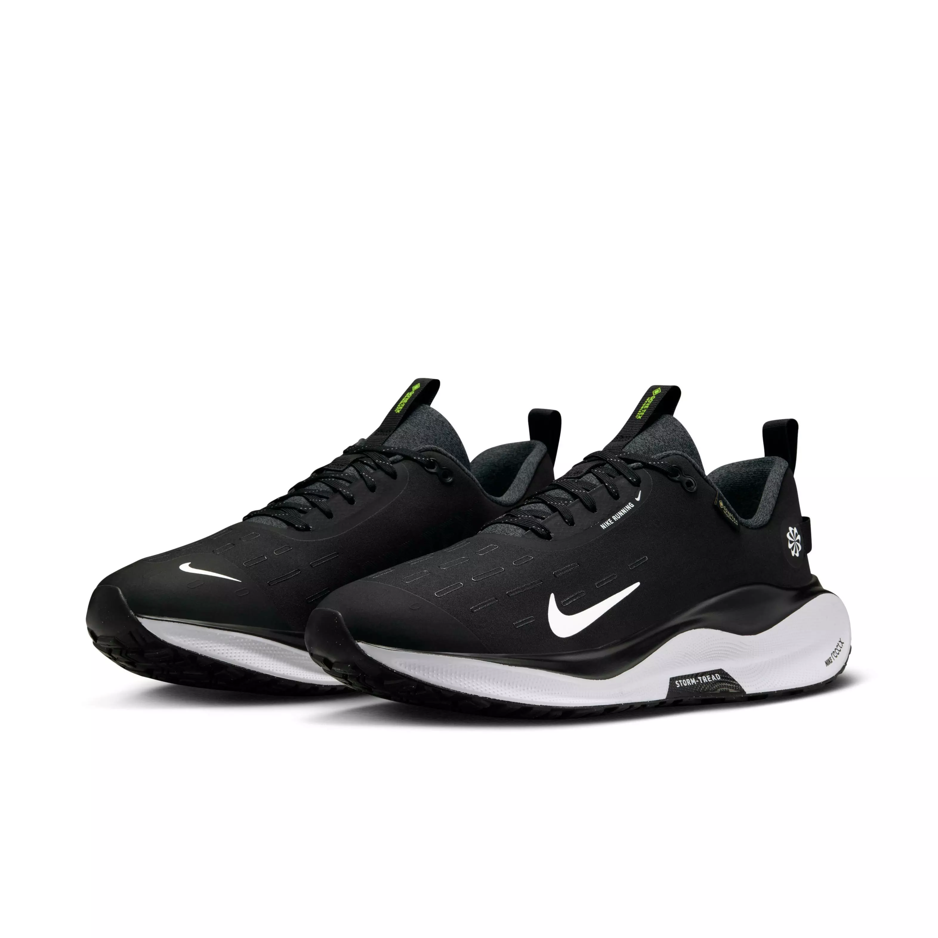 Nike InfinityRN 4 GORE-TEX "Black/Anthracite/Volt/White" Men's Running Shoe - BLACK/ANTHRACITE/VOLT/WHITE