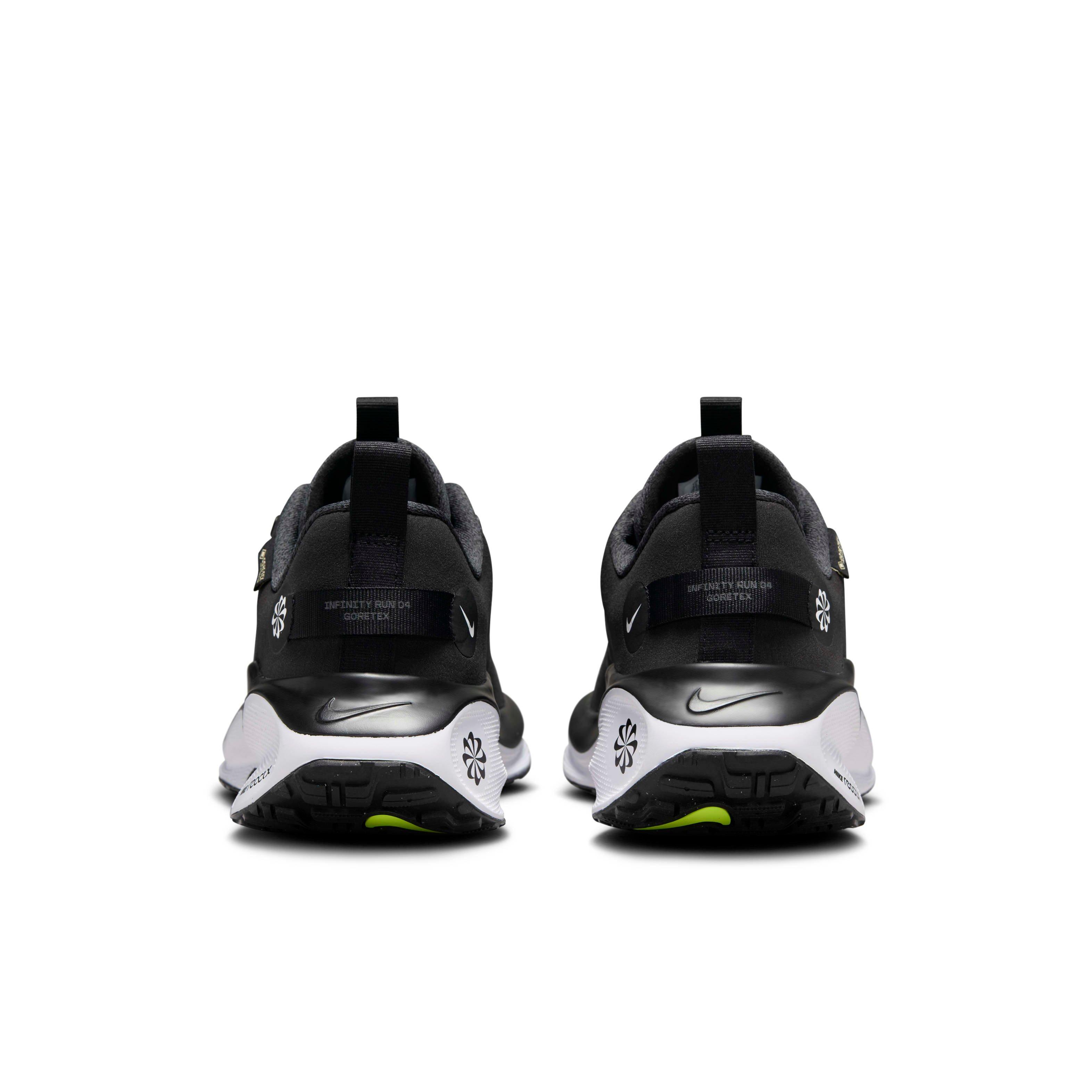 Nike InfinityRN 4 GORE-TEX "Black/Anthracite/Volt/White" Men's Running Shoe - BLACK/ANTHRACITE/VOLT/WHITE Thumbnail View 5