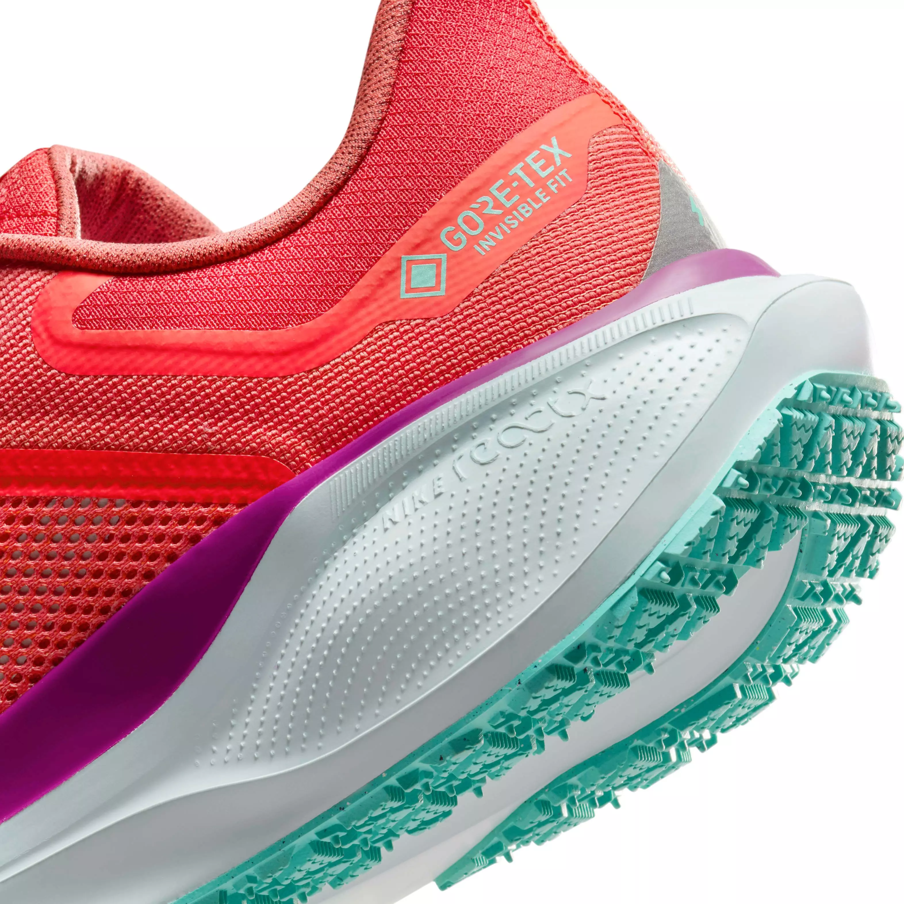 Nike Pegasus 41 GORE-TEX "Picante Red/Bright Crimson/Vivid Grape/Green Frost" Men's Running Shoe - RED/CRIMSON/GRAPE/GREEN