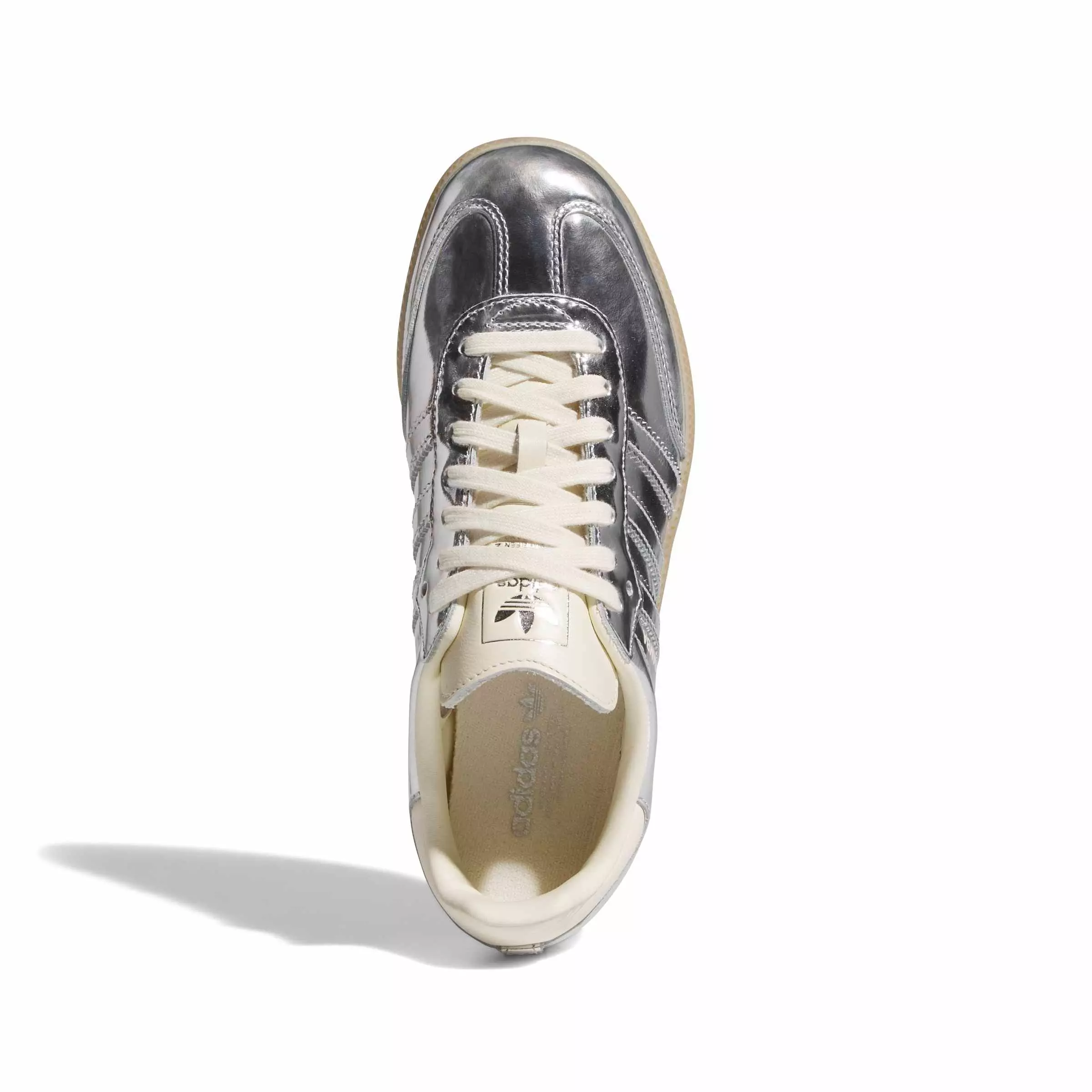 adidas Originals Samba OG "Silver Metallic/Silver Metallic/Gum 5" Women's Shoe - SILVER/SILVER/GUM
