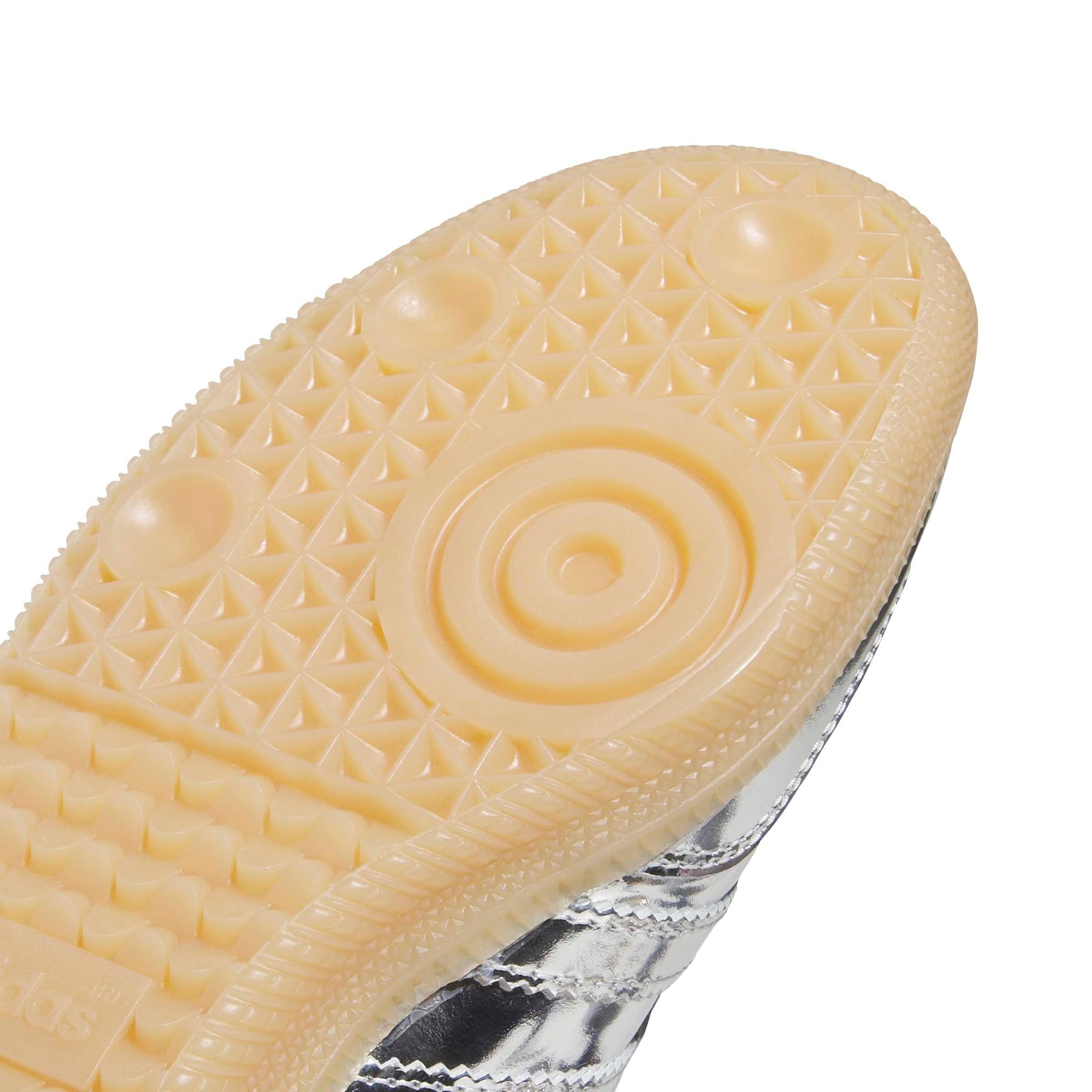 adidas Originals Samba OG "Silver Metallic/Silver Metallic/Gum 5" Women's Shoe - SILVER/SILVER/GUM Thumbnail View 8