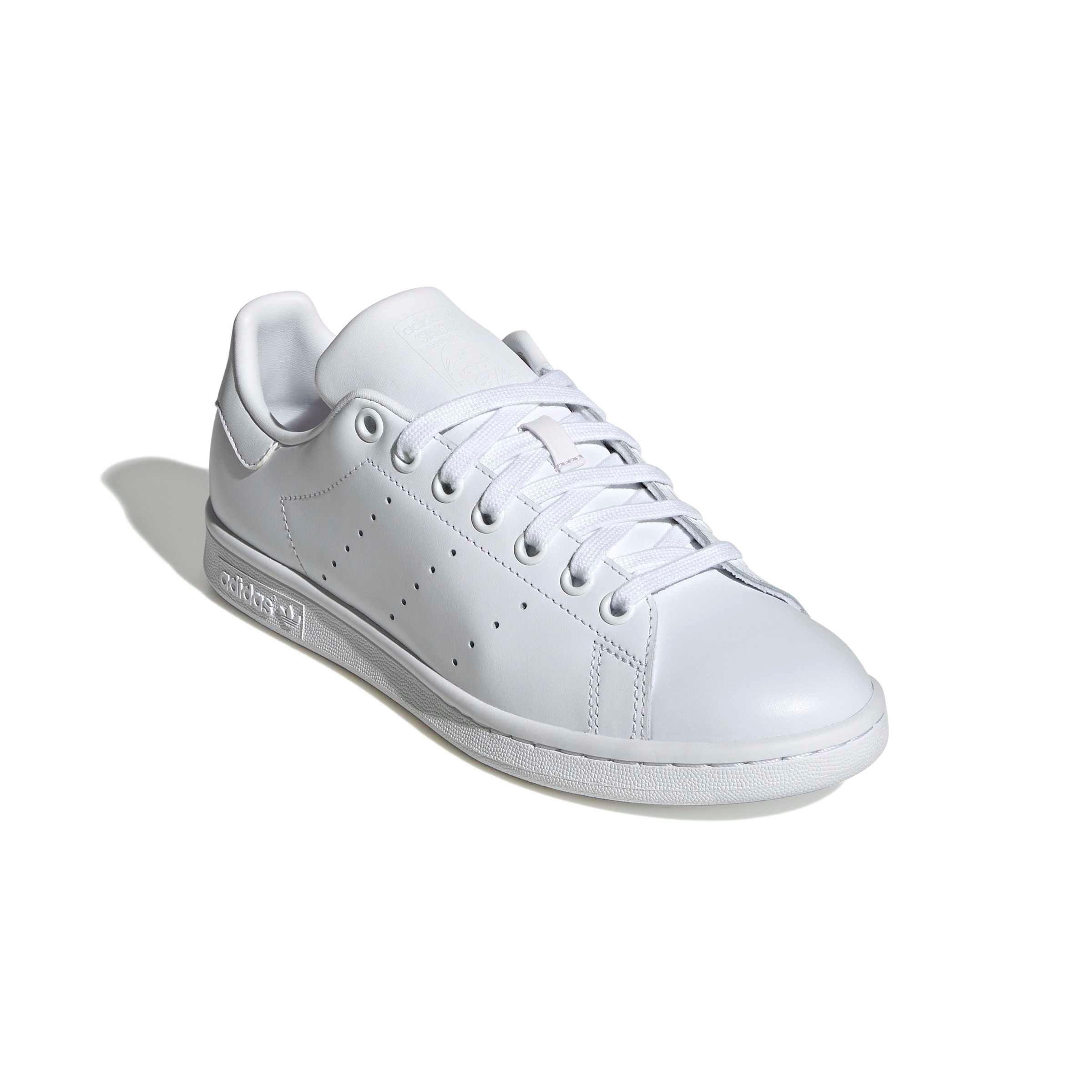 adidas Originals Stan Smith "Ftwr White/Ftwr White/Ftwr White" Women's Shoe - WHITE/WHITE/WHITE Thumbnail View 3