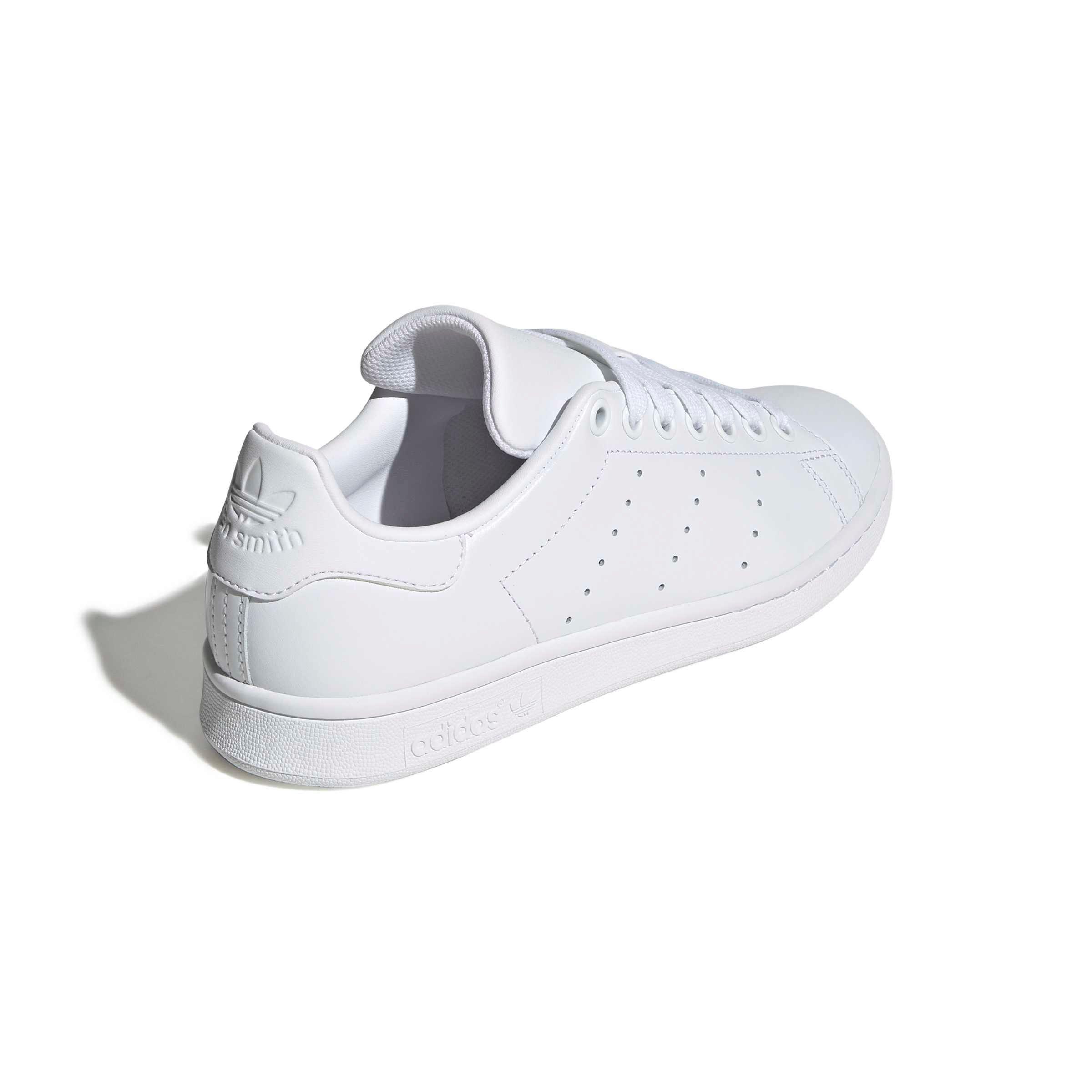 adidas Originals Stan Smith "Ftwr White/Ftwr White/Ftwr White" Women's Shoe - WHITE/WHITE/WHITE Thumbnail View 4