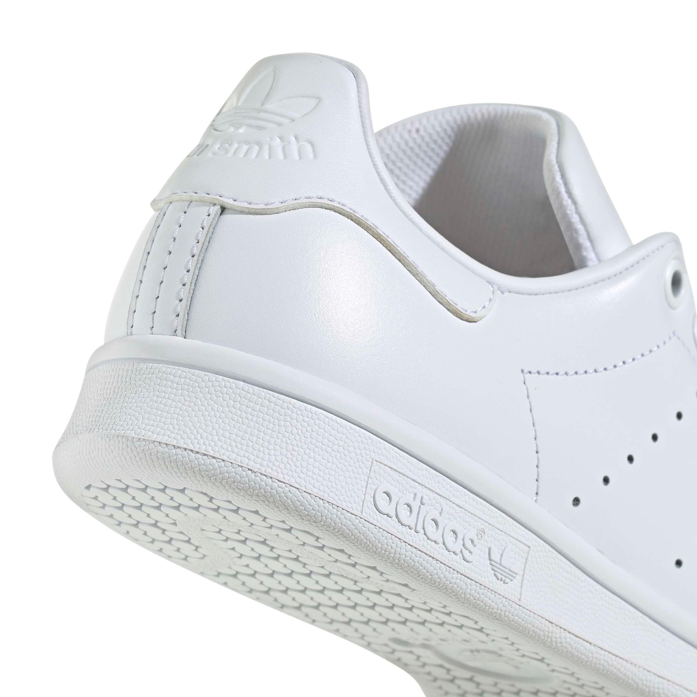 adidas Originals Stan Smith "Ftwr White/Ftwr White/Ftwr White" Women's Shoe - WHITE/WHITE/WHITE Thumbnail View 8
