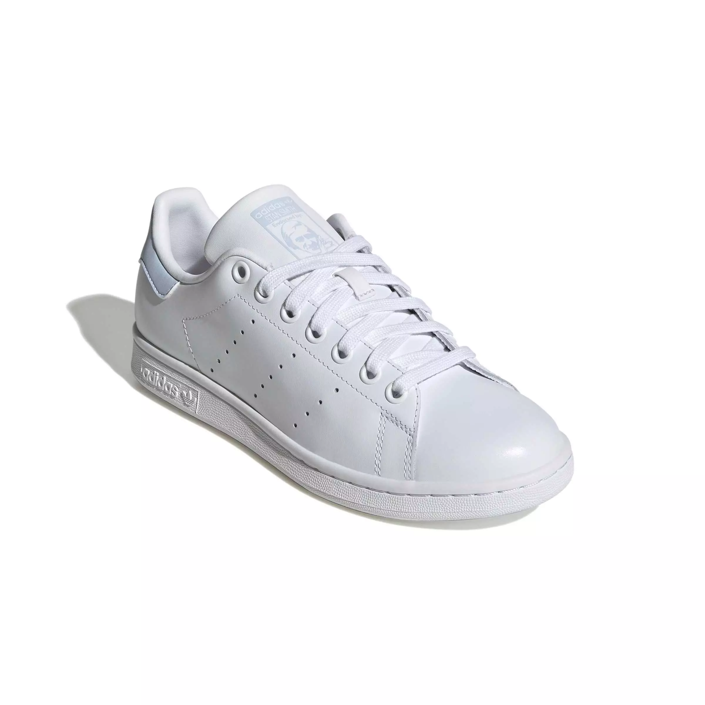 adidas Originals Stan Smith "Ftwr White/Ftwr White/Crystal Sky" Women's Shoe - WHITE/WHITE/SKY