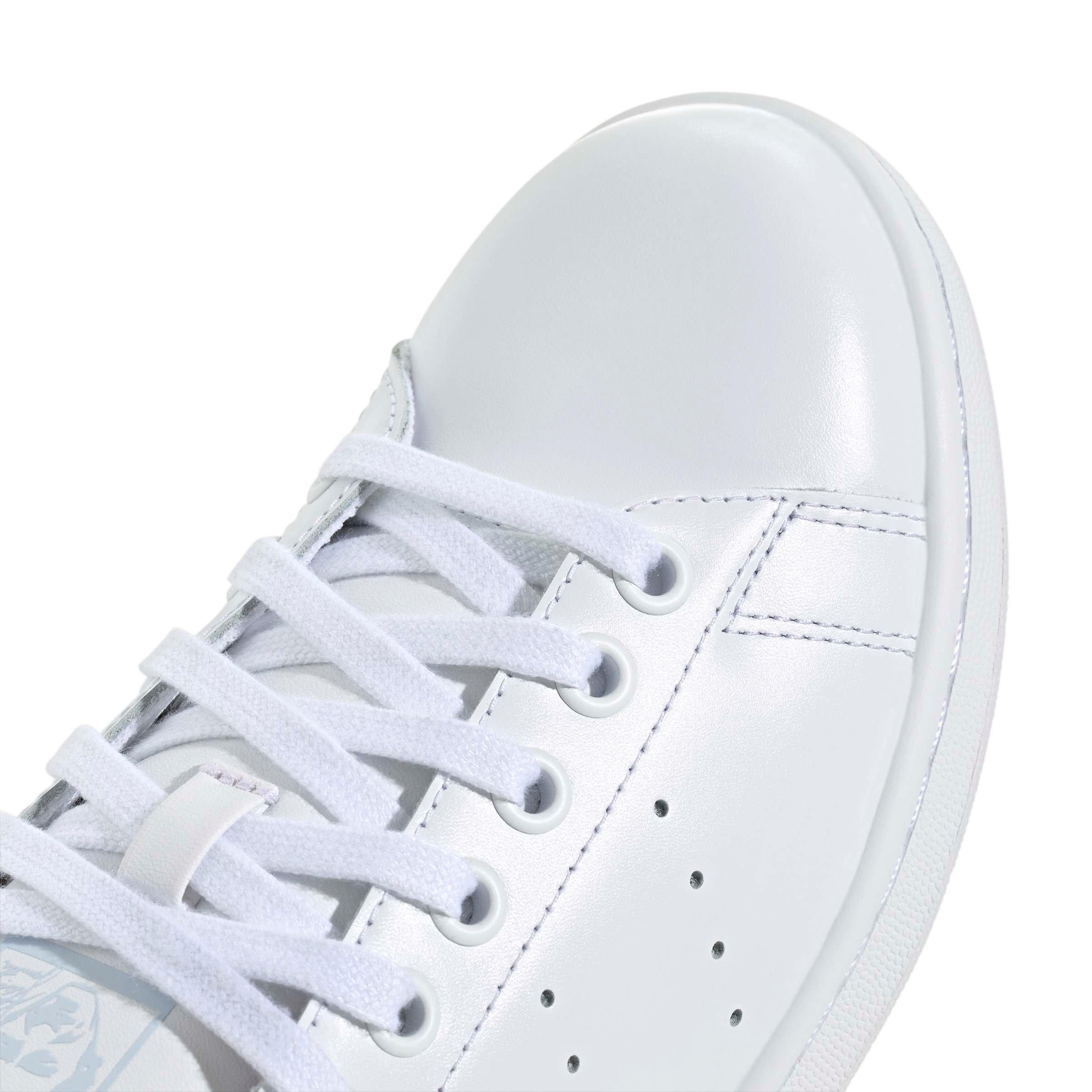 adidas Originals Stan Smith "Ftwr White/Ftwr White/Crystal Sky" Women's Shoe - WHITE/WHITE/SKY Thumbnail View 7