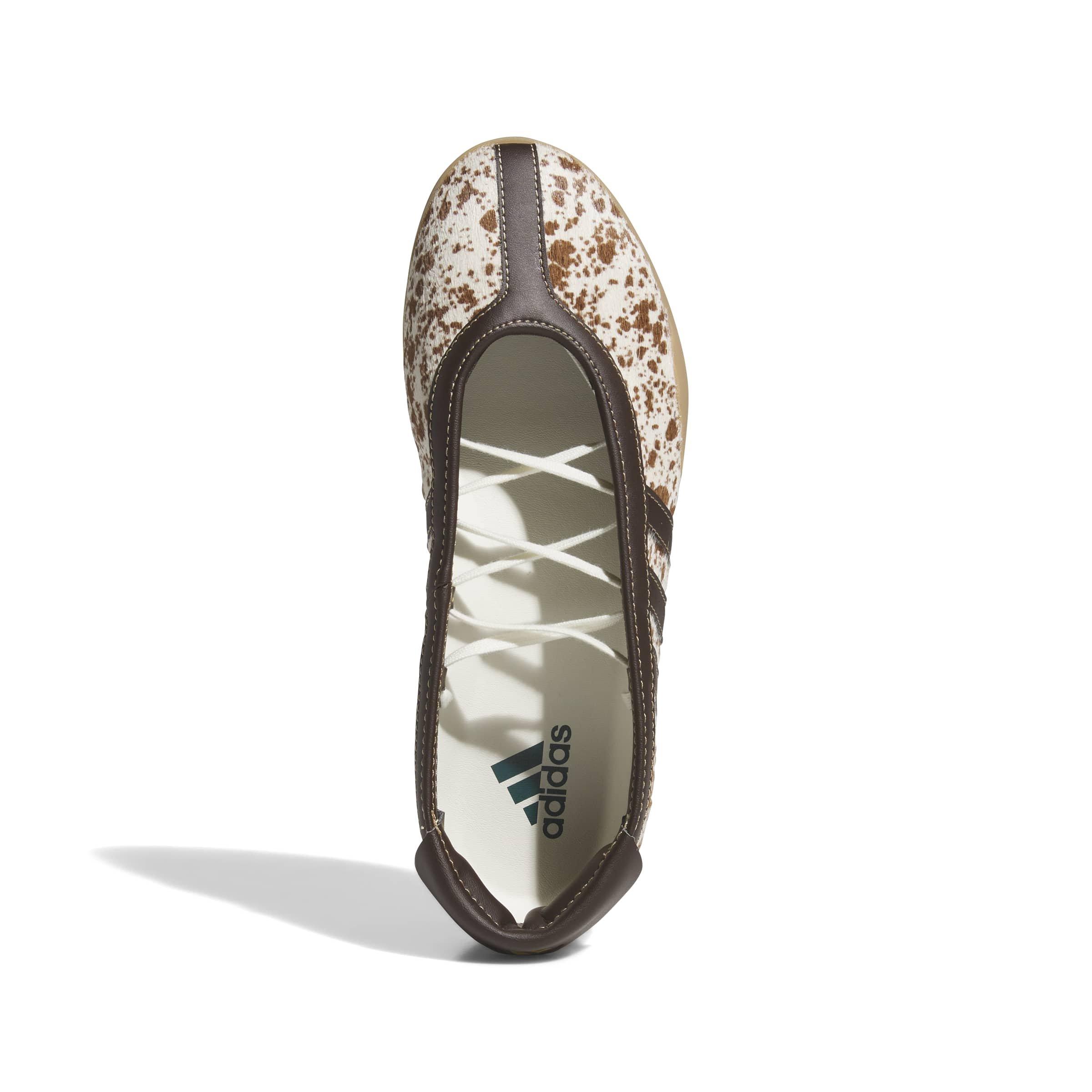 adidas Originals Taekwondo Mei Ballet "Off White/Dark Brown/Gum 4" Women's Shoe - OFF WHITE/DK BROWN/GUM Thumbnail View 7