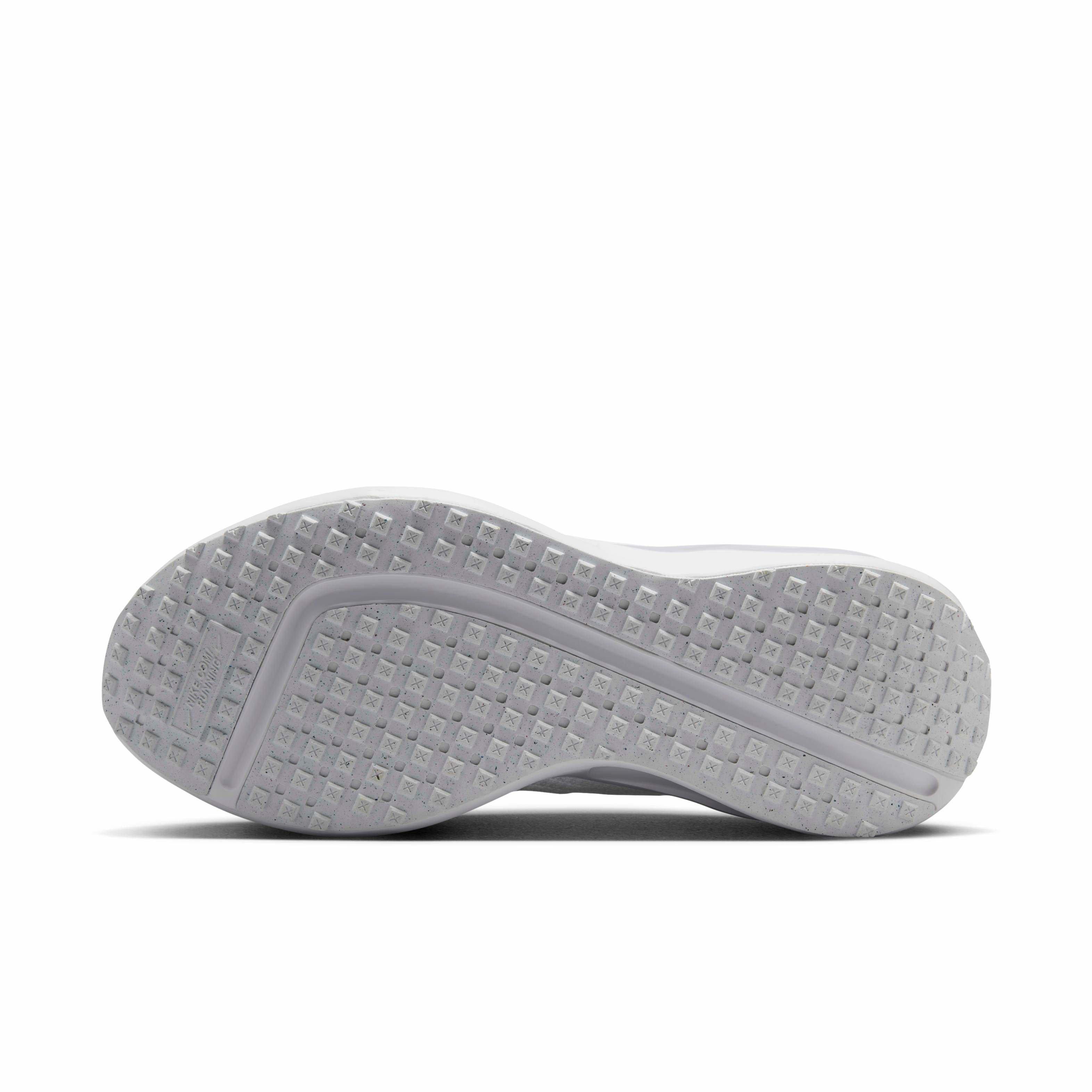 Nike Interact Run EasyOn "White/White/Black" Men's Running Shoe - WHITE/WHITE/BLACK Thumbnail View 6