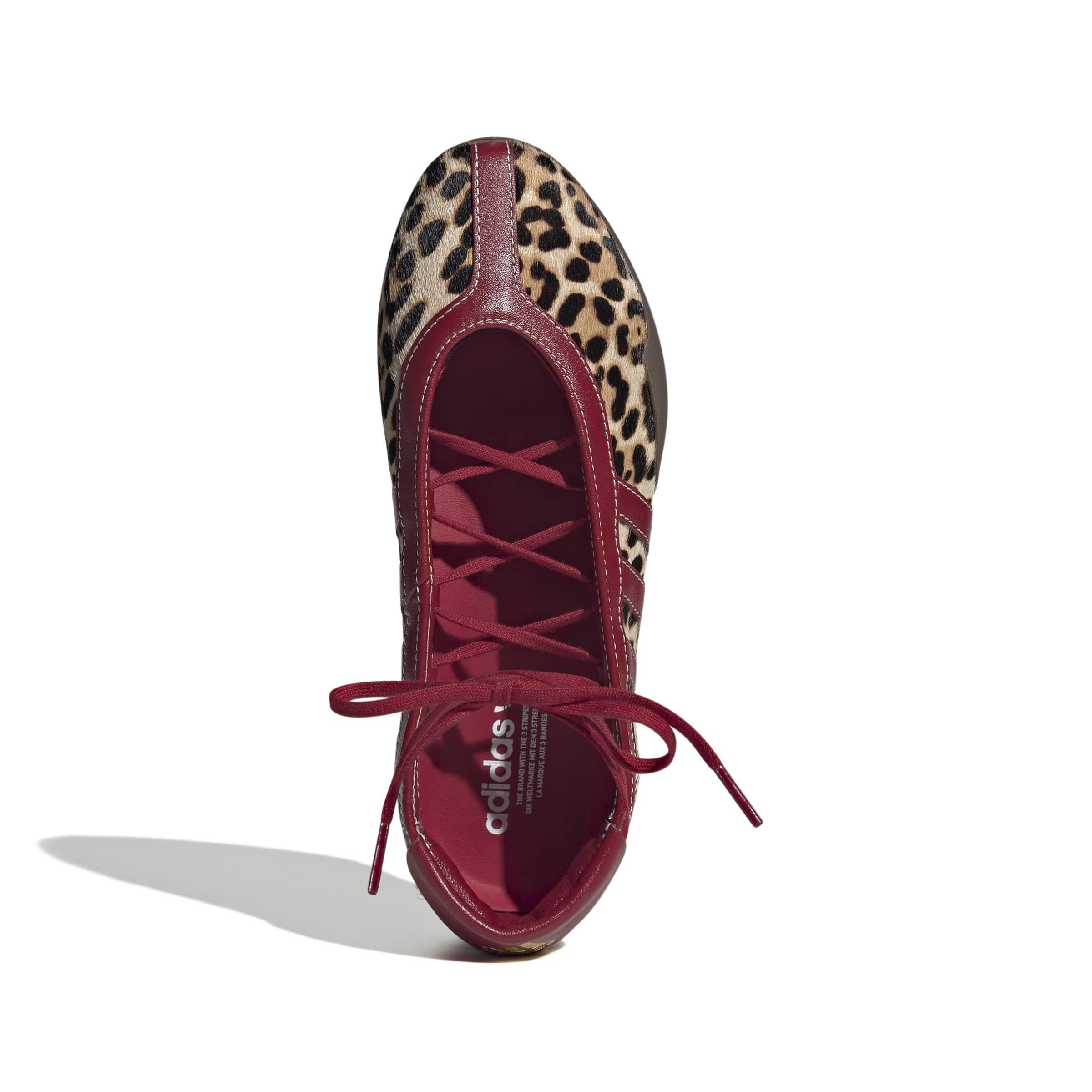 adidas Originals Taekwondo Mei Ballet "Off White/Team Victory Red" Women's Shoe - OFF WHITE/RED Thumbnail View 5