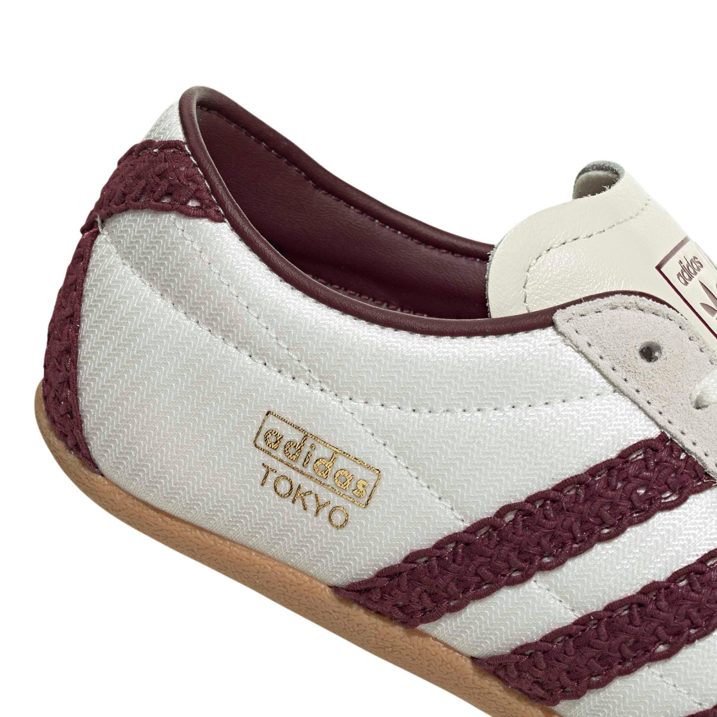 adidas Originals Tokyo "Off White/Maroon/Gum 3" Women's Shoe - OFF WHITE/MAROON/GUM Thumbnail View 7