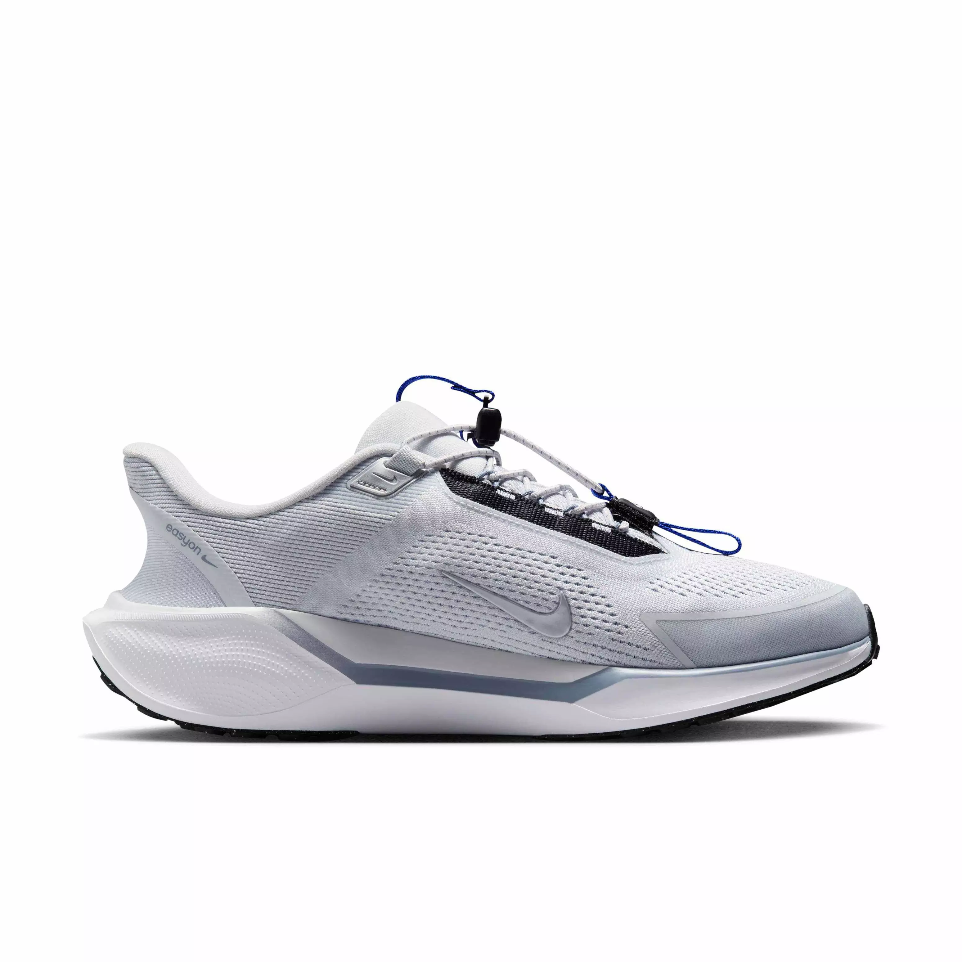 Nike Pegasus EasyOn "Pure Platinum/Ashen Slate/Racer Blue/Metallic Silver" Men's Running Shoe - PLATINUM/SLATE/BLUE/SILVER