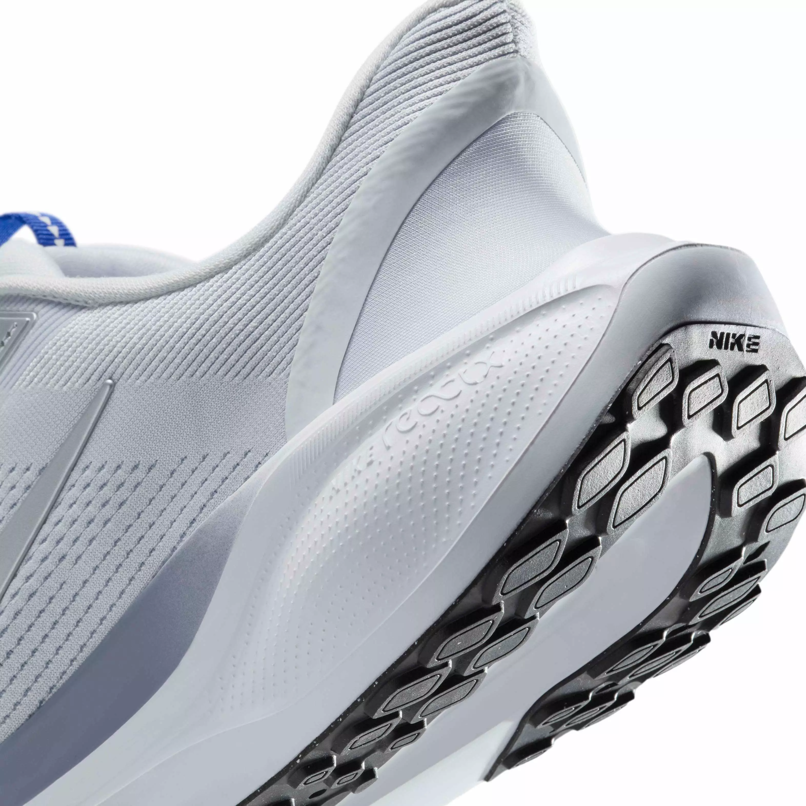 Nike Pegasus EasyOn "Pure Platinum/Ashen Slate/Racer Blue/Metallic Silver" Men's Running Shoe - PLATINUM/SLATE/BLUE/SILVER