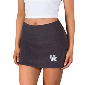 College Concepts Women's Kentucky Wildcats Centerline Skort - Charcoal