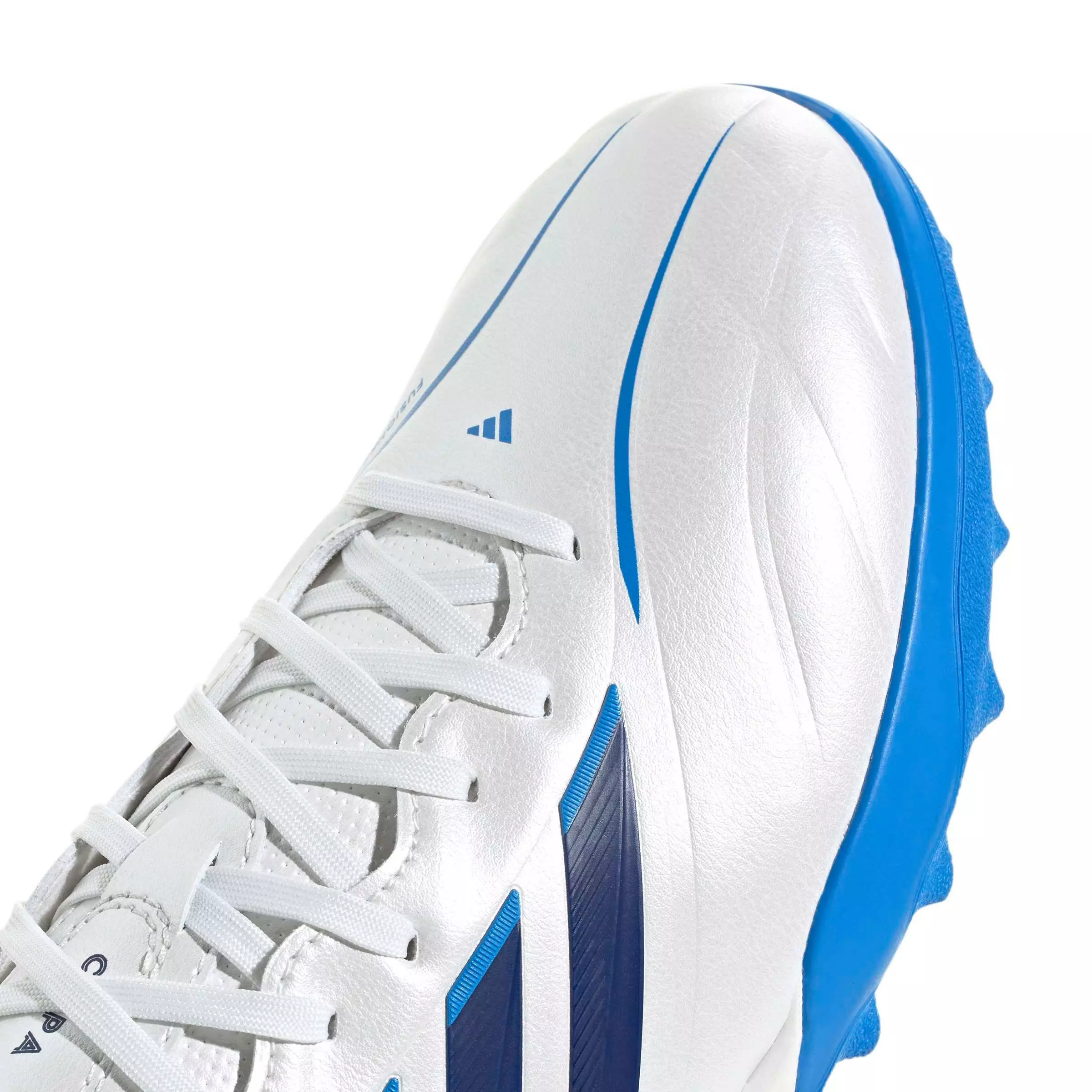 adidas Copa Pure IV League Turf "Zero Metallic/Dark Blue/Lucid Ray Blue" Men's Soccer Shoe - ZERO/DK BLUE/BLUE