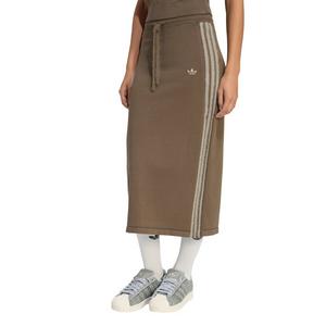 adidas Originals Women's Knitted Skirt - Brown - BROWN