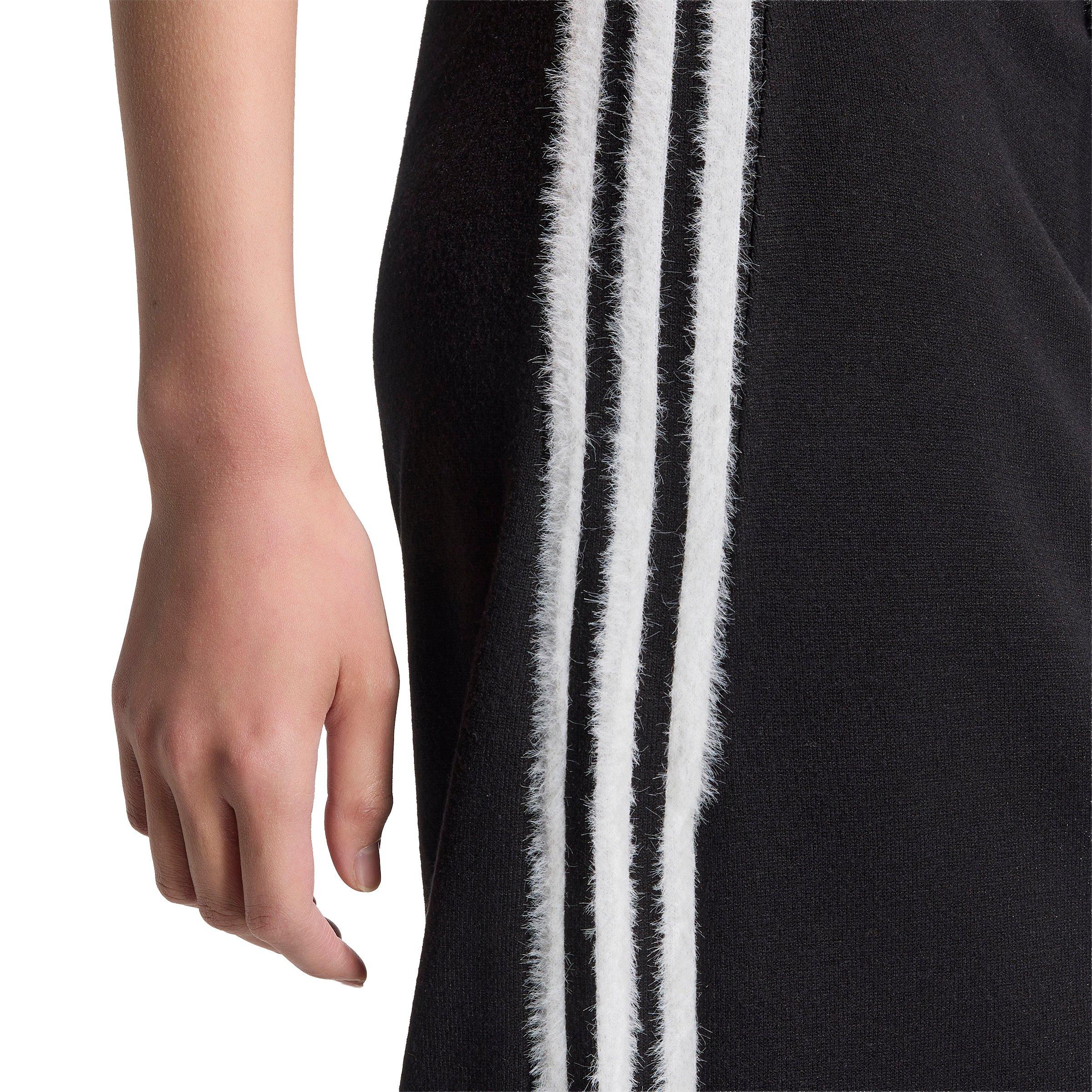 adidas Originals Women's Knitted Skirt - Black/White - BLACK/WHITE