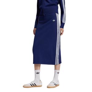 adidas Originals Women's Knitted Skirt - Blue/White - BLUE/WHITE