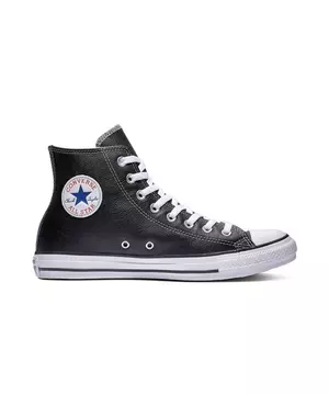 Chuck Taylor All Star Leather "Black" Men's - | City