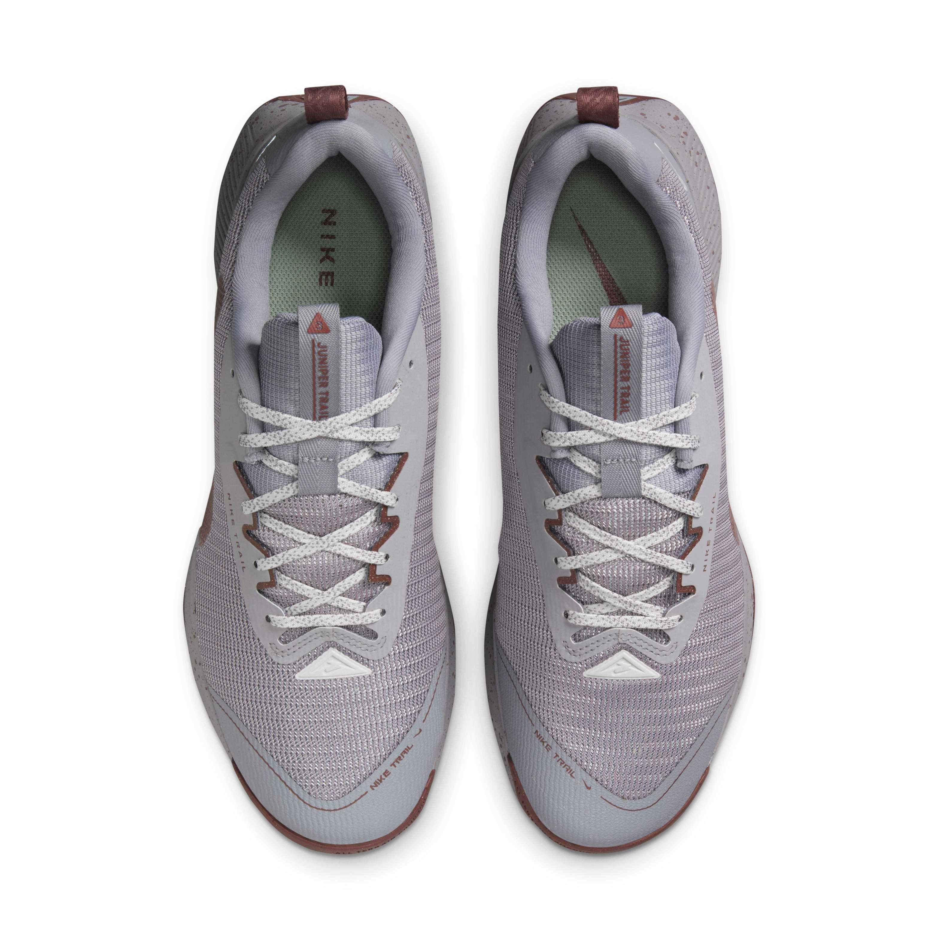 Nike Juniper Trail 3 "Cement Grey/Dark Pony/Jade Horizon/Phantom" Men's Trail Running Shoe - GREY/DK PONY/JADE/PHANTOM Thumbnail View 4