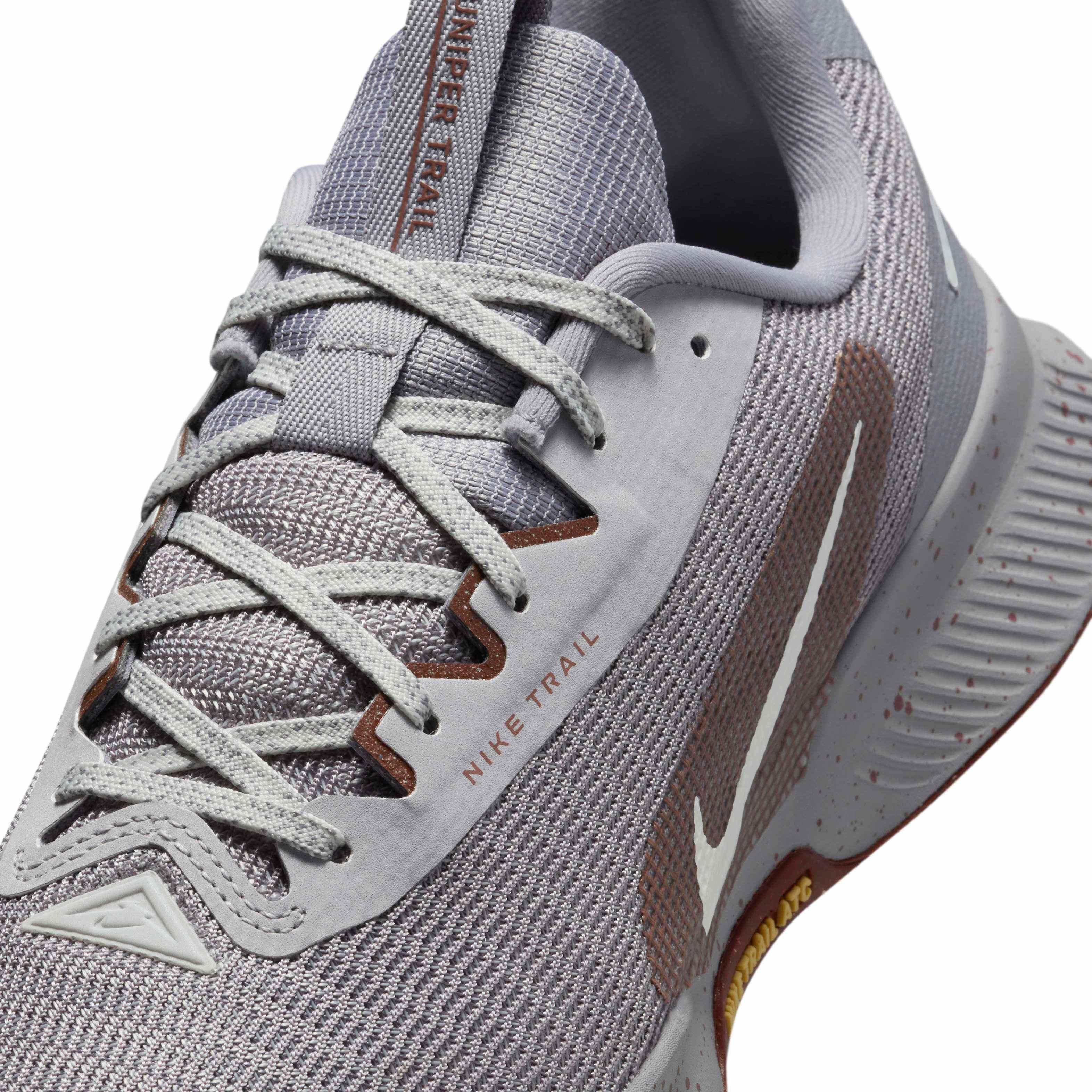 Nike Juniper Trail 3 "Cement Grey/Dark Pony/Jade Horizon/Phantom" Men's Trail Running Shoe - GREY/DK PONY/JADE/PHANTOM Thumbnail View 7