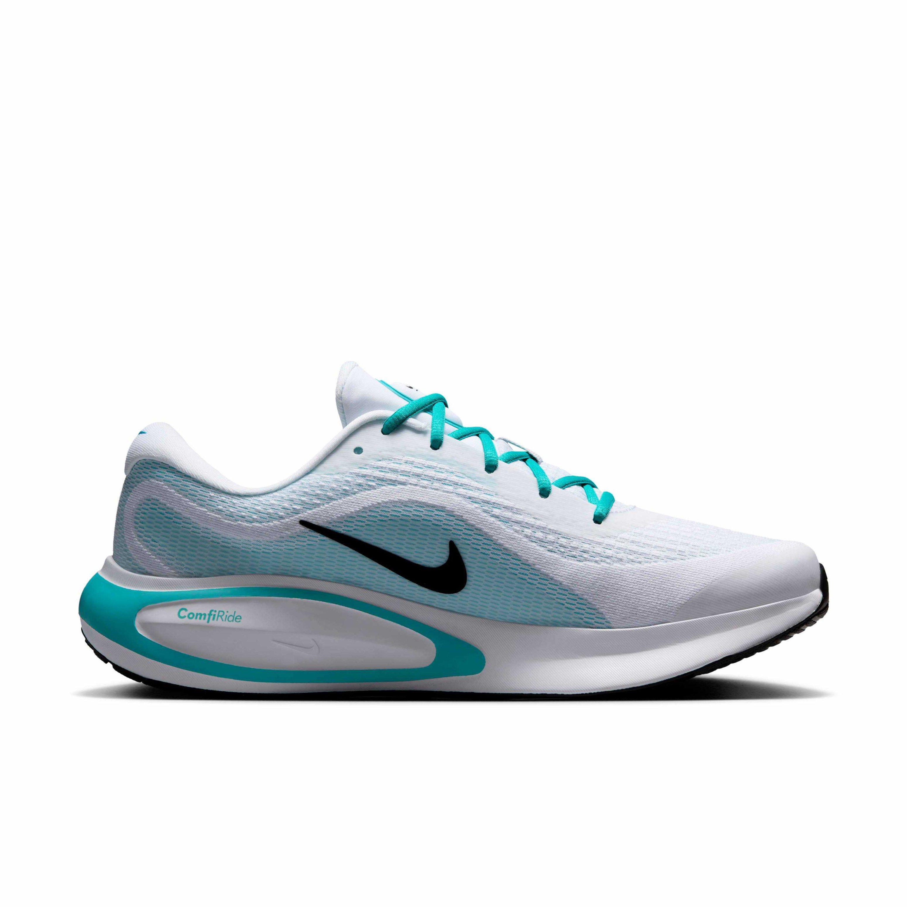 Nike Journey Run "White/Dusty Cactus/Pure Platinum/Black" Men's Running Shoe - WHITE/CACTUS/PLATINUM/BLACK Thumbnail View 1