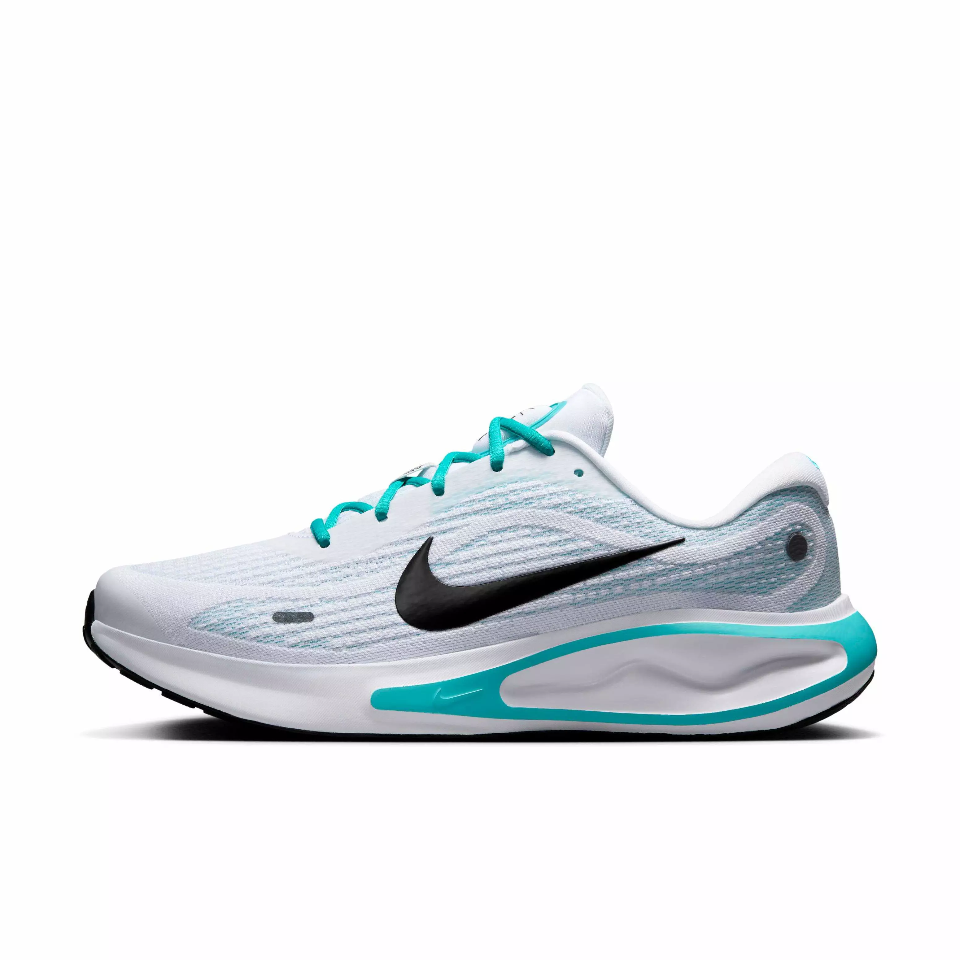 Nike Journey Run "White/Dusty Cactus/Pure Platinum/Black" Men's Running Shoe - WHITE/CACTUS/PLATINUM/BLACK