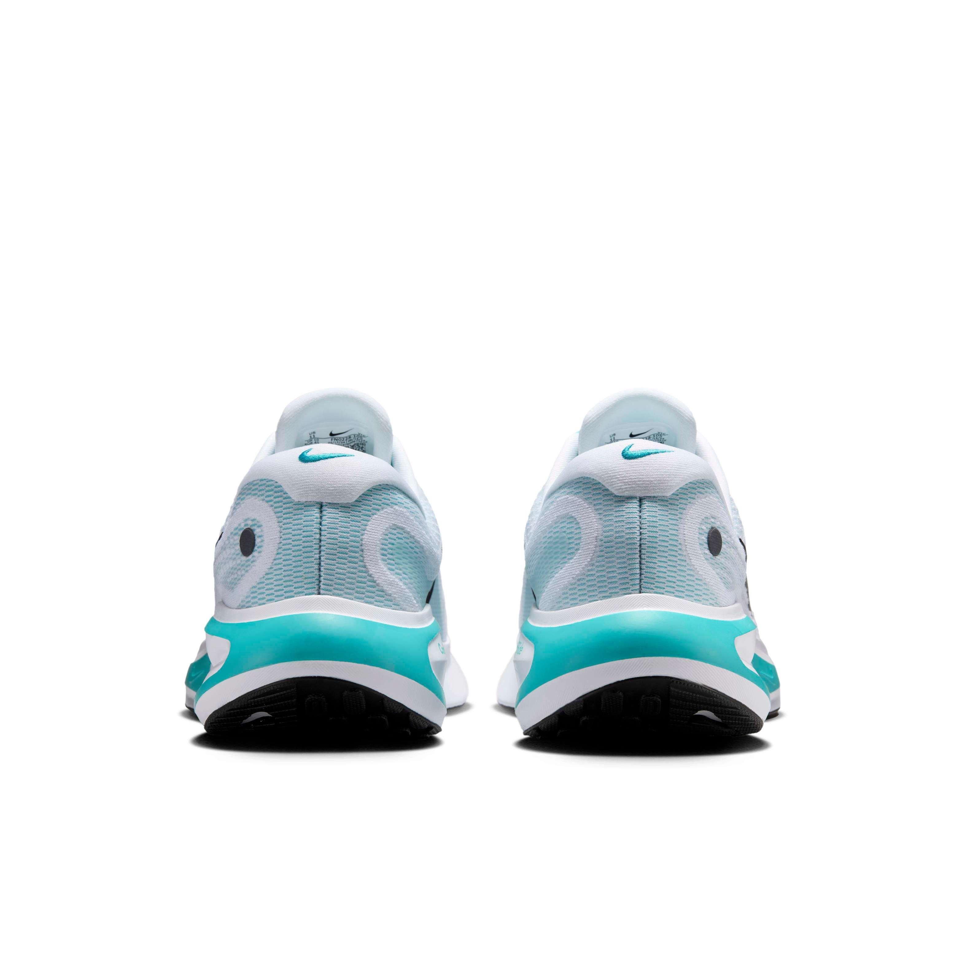Nike Journey Run "White/Dusty Cactus/Pure Platinum/Black" Men's Running Shoe - WHITE/CACTUS/PLATINUM/BLACK Thumbnail View 5