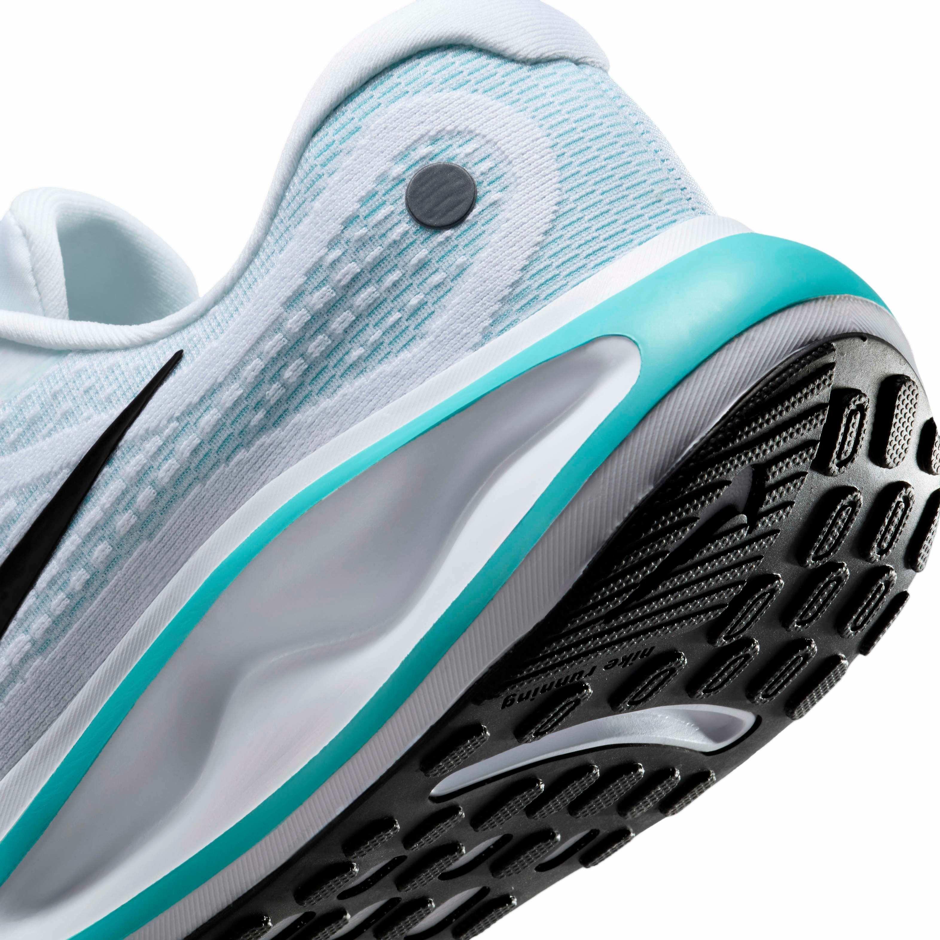 Nike Journey Run "White/Dusty Cactus/Pure Platinum/Black" Men's Running Shoe - WHITE/CACTUS/PLATINUM/BLACK Thumbnail View 8