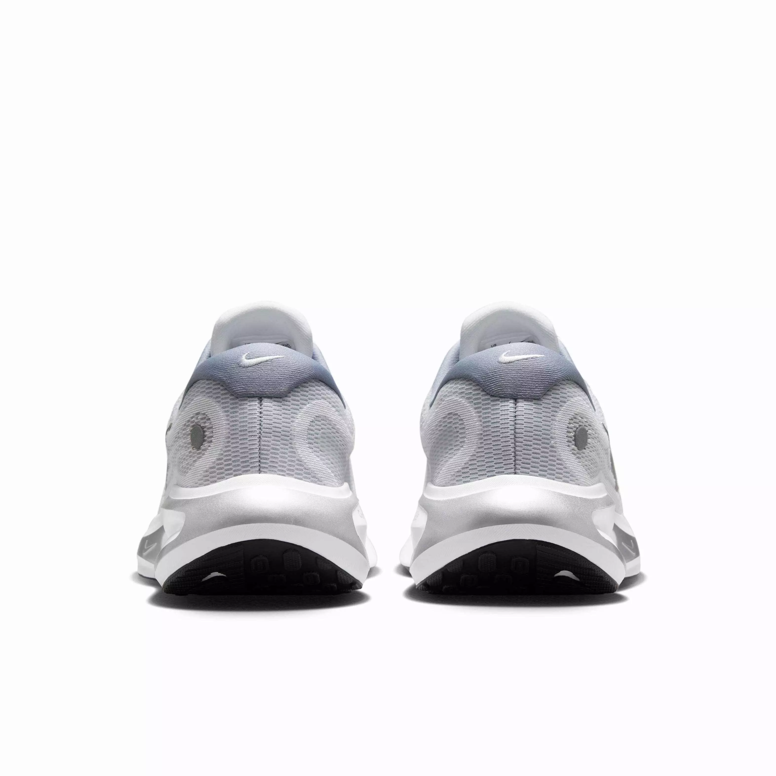 Nike Journey Run "White/Black/Ashen Slate/Metallic Silver" Men's Running Shoe - WHITE/BLACK/SLATE/SILVER