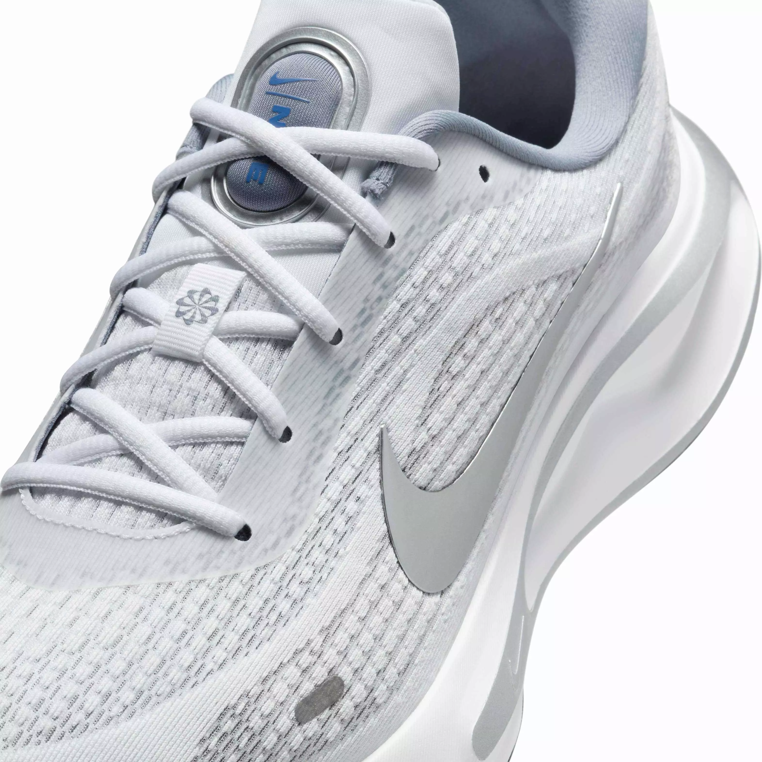 Nike Journey Run "White/Black/Ashen Slate/Metallic Silver" Men's Running Shoe - WHITE/BLACK/SLATE/SILVER