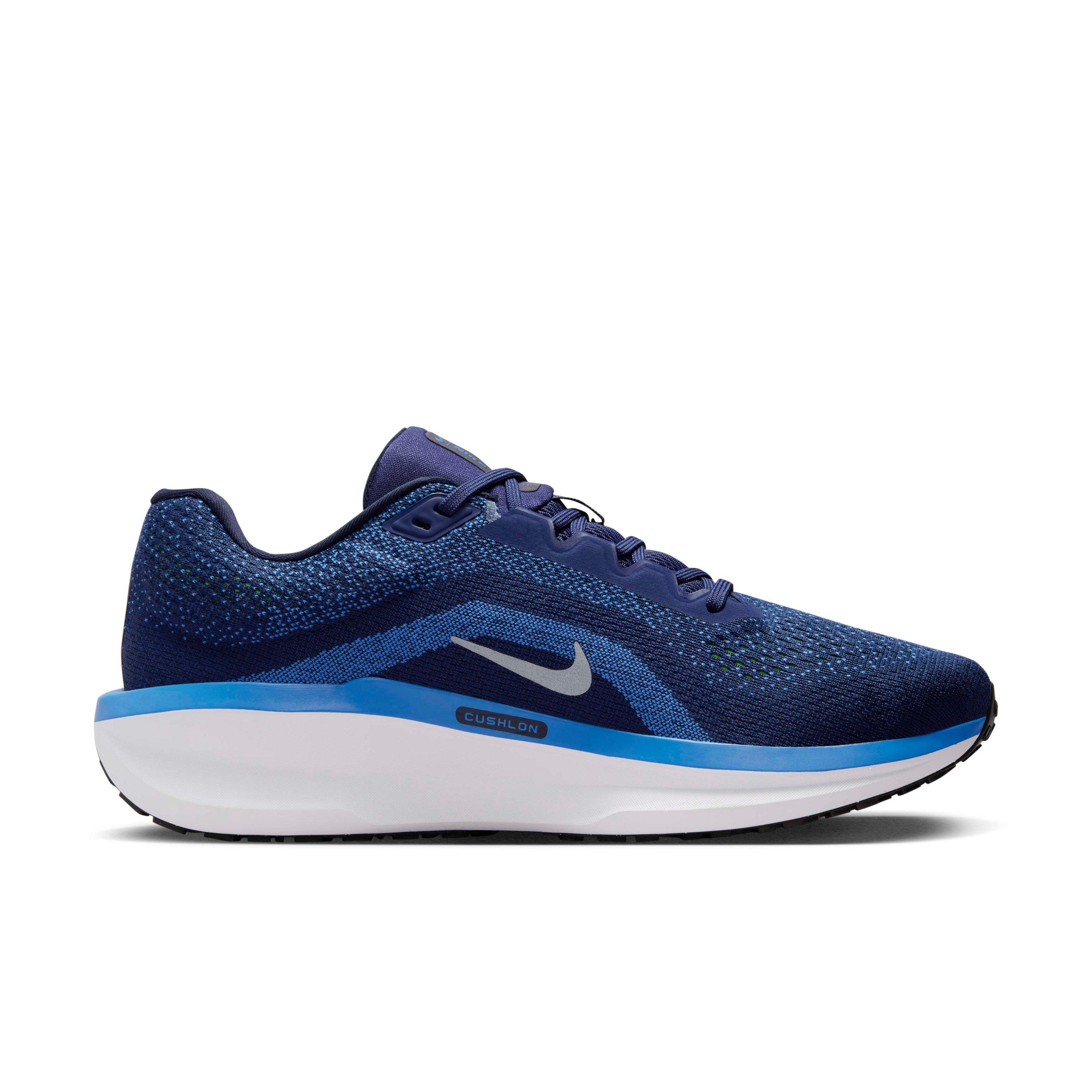 Nike Winflo 11 "Midnight Navy/Star Blue/Dark Obsidian/White" Men's Running Shoe - NAVY/BLUE/DK OBSIDIAN/WHITE Thumbnail View 1