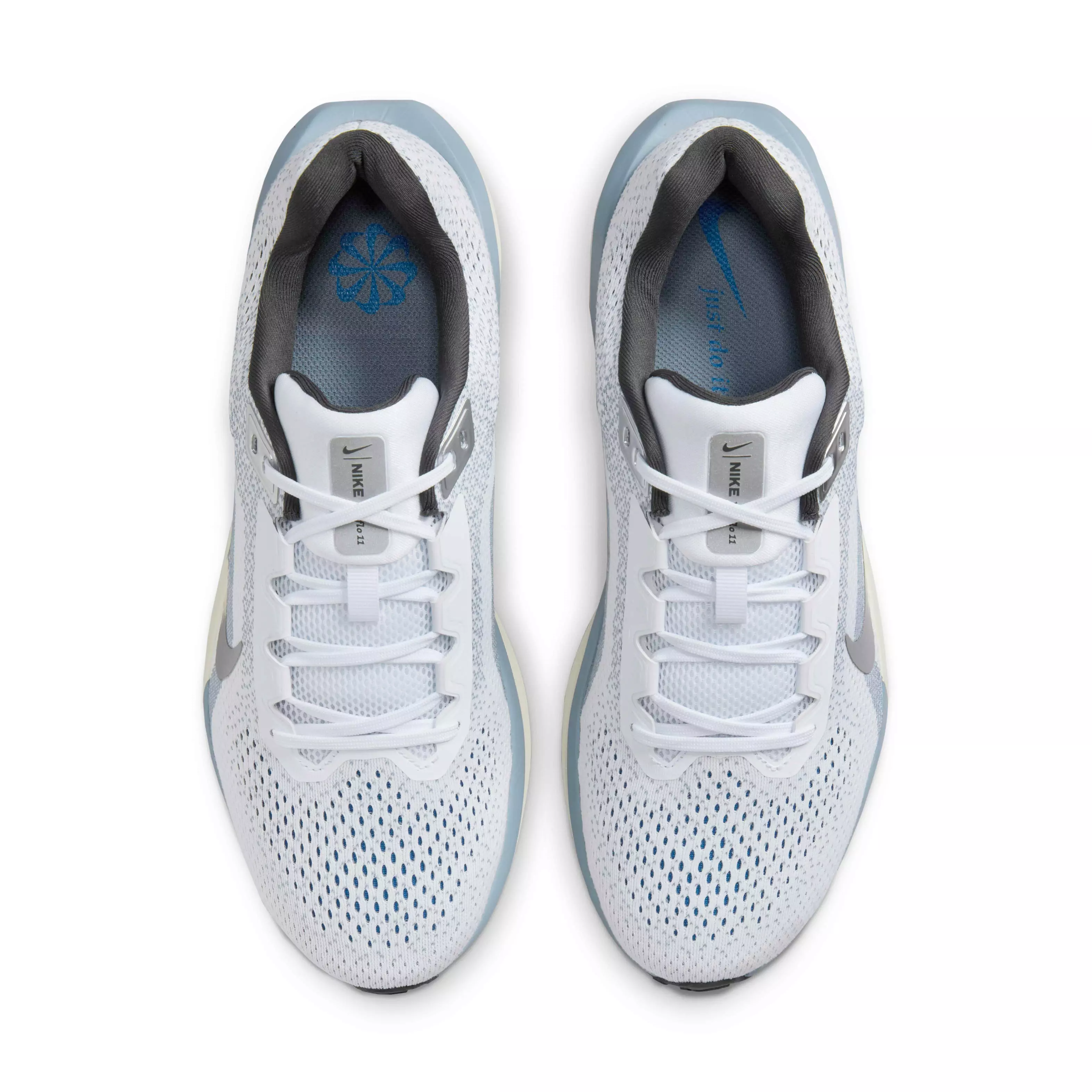 Nike Winflo 11 "White/Ashen Slate/Anthracite/Metallic Silver" Men's Running Shoe - WHITE/SLATE/ANTHRACITE/SILVER