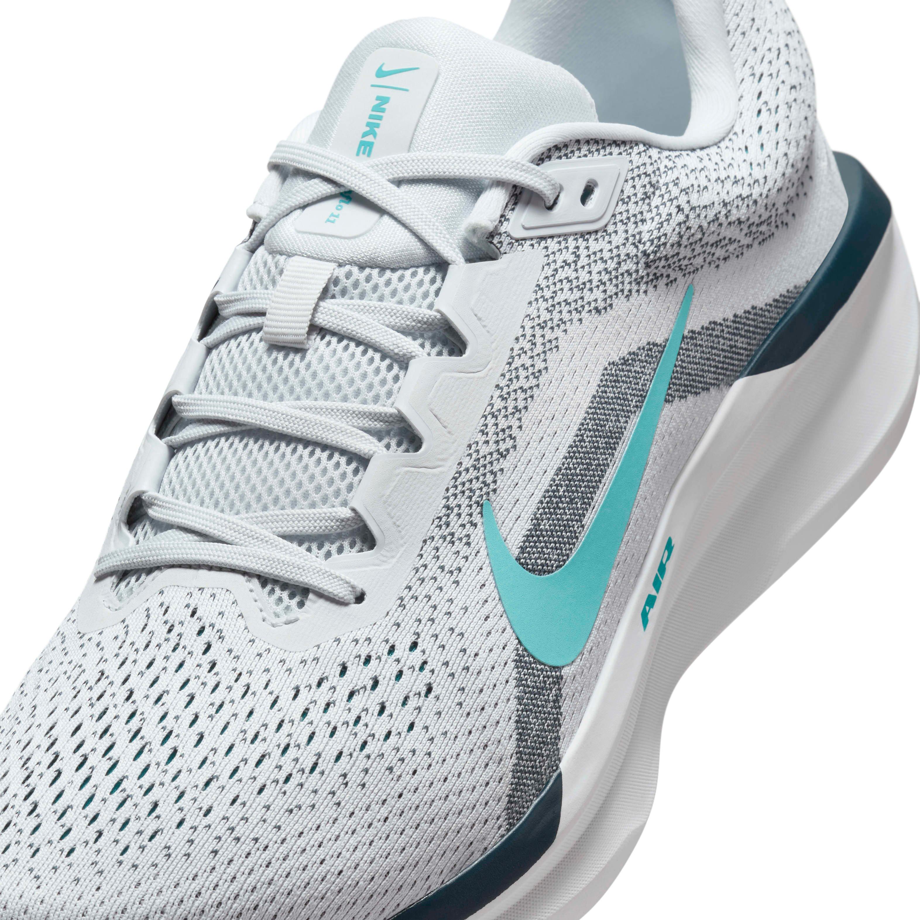 Nike Winflo 11 "Pure Platinum/Armory Navy/Photon Dust/Dusty Cactus" Men's Running Shoe - PLATINUM/NAVY/DUST/CACTUS Thumbnail View 7