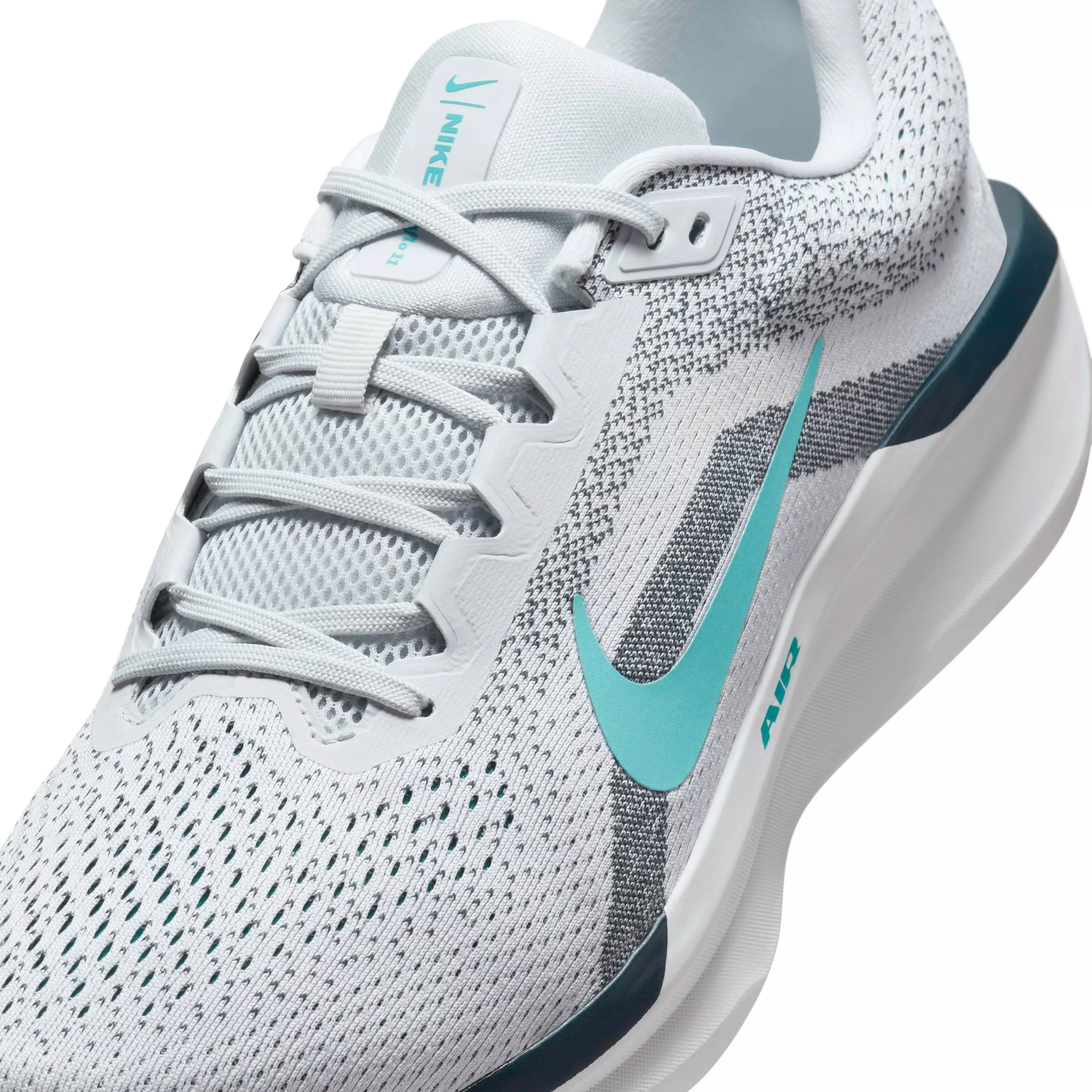 Nike Winflo 11 "Pure Platinum/Armory Navy/Photon Dust/Dusty Cactus" Men's Running Shoe - PLATINUM/NAVY/DUST/CACTUS