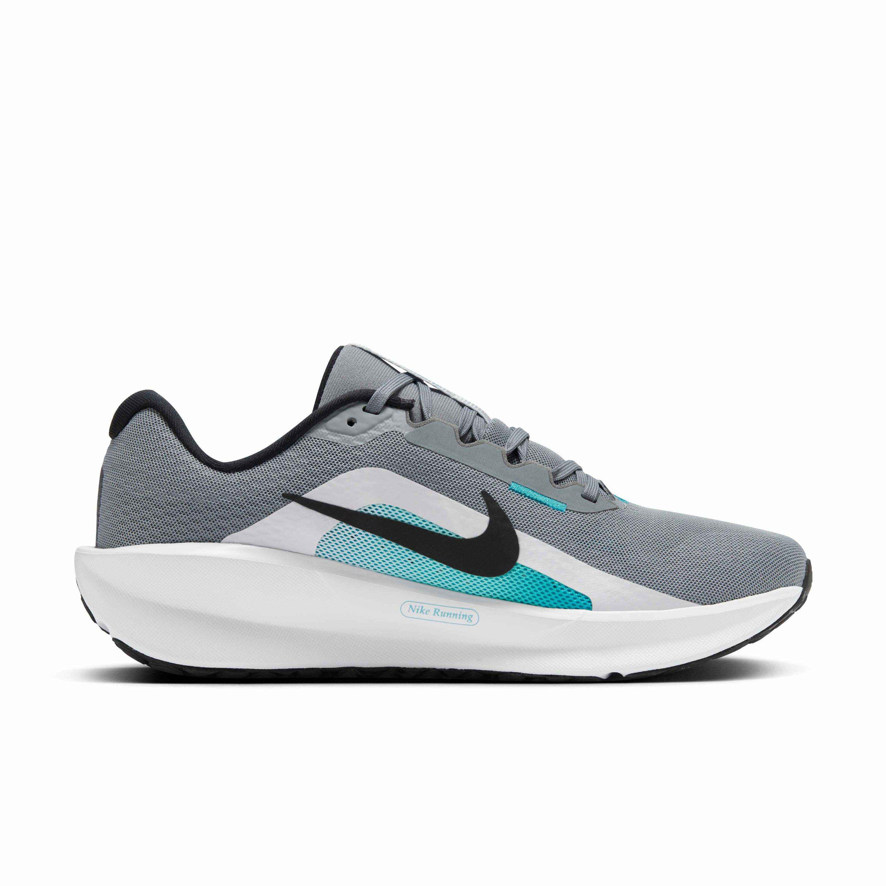 Nike Downshifter 13 "Cool Grey/Dusty Cactus/Pure Platinum/Black" Men's Wide Running Shoe - GREY/CACTUS/PLATINUM/BLACK Thumbnail View 1