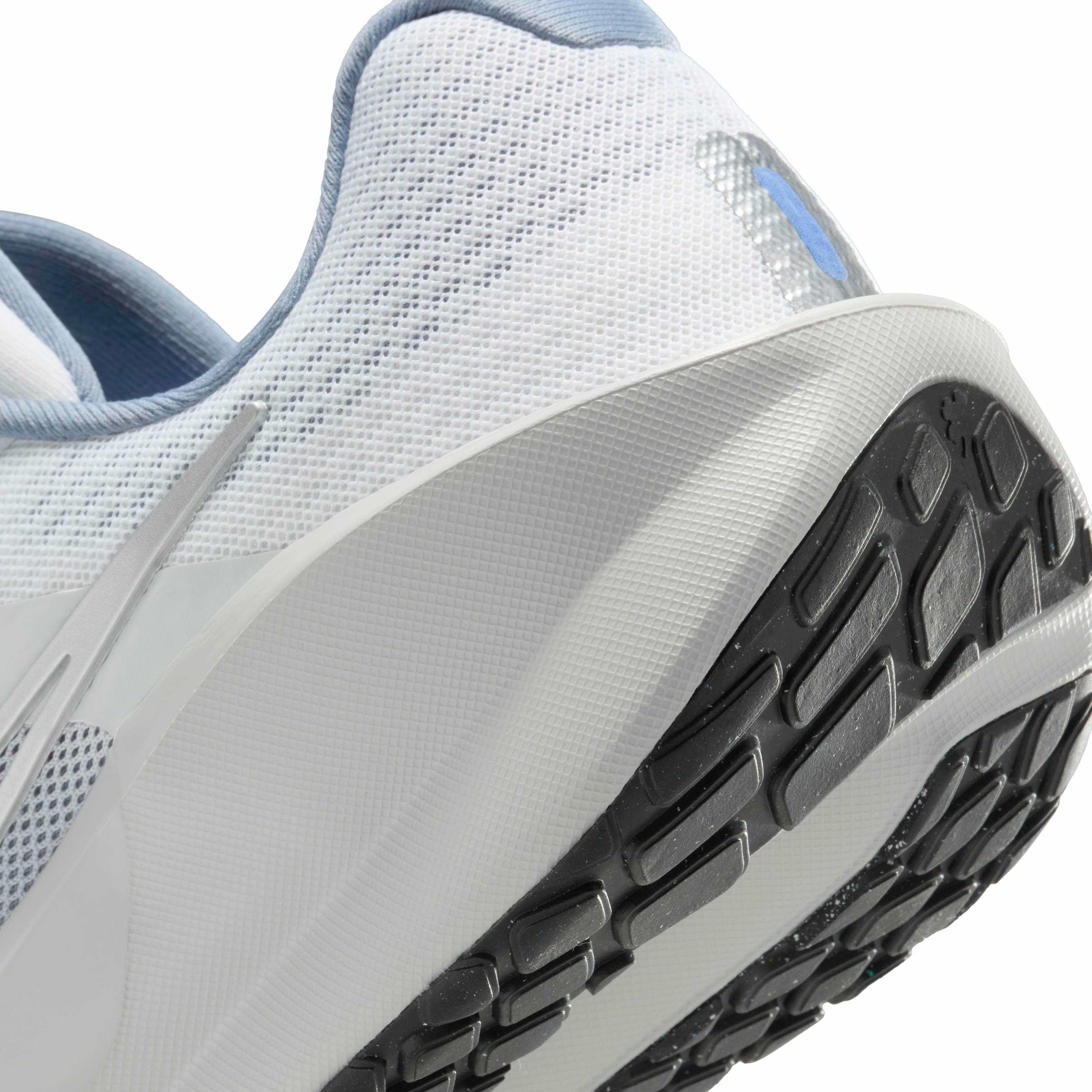 Nike Downshifter 13 "White/Ashen Slate/Photon Dust/Metallic Silver" Men's Running Shoe - WHITE/SLATE/DUST/SILVER Thumbnail View 8