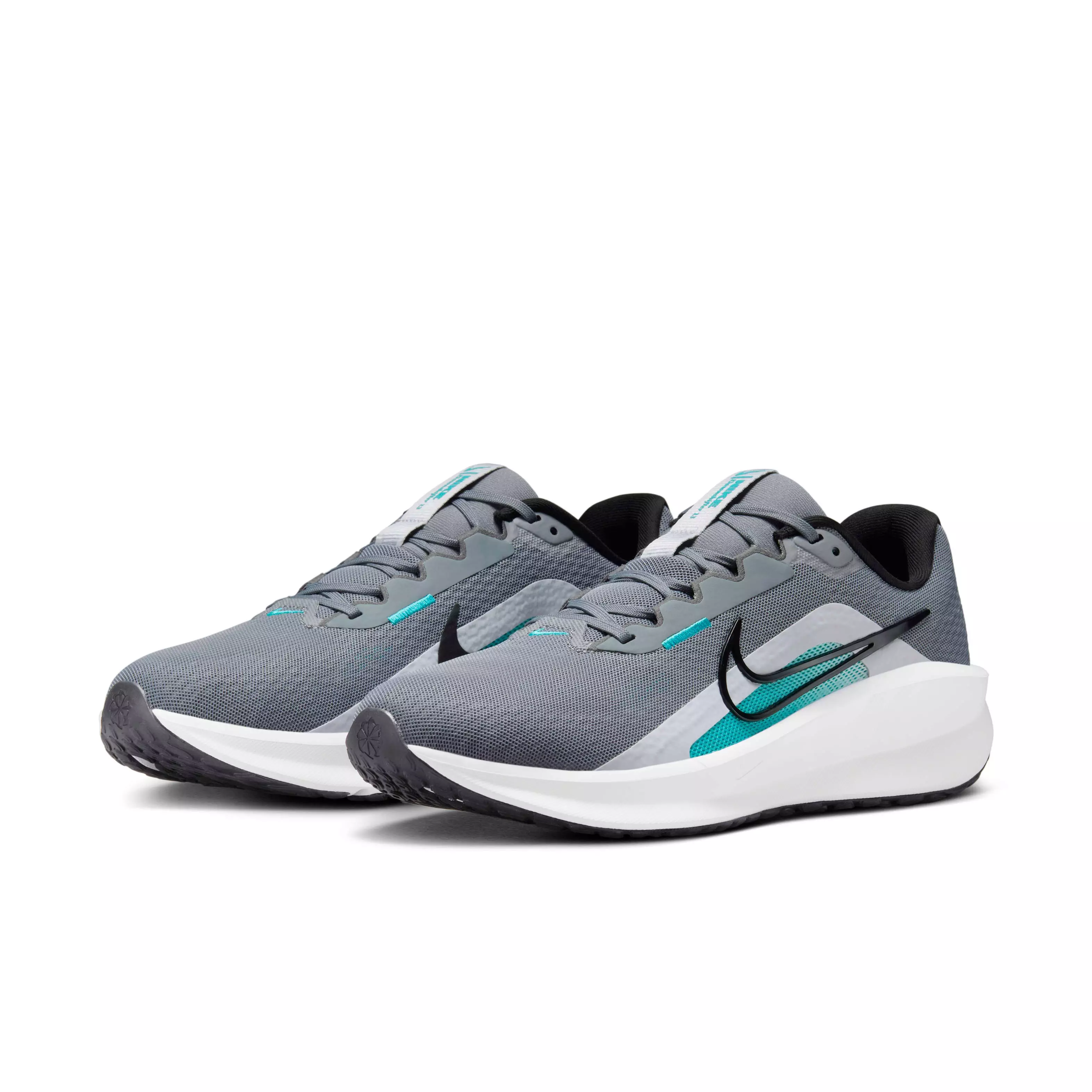 Nike Downshifter 13 "Cool Grey/Dusty Cactus/Pure Platinum/Black" Men's Running Shoe - GREY/CACTUS/PLATINUM/BLACK