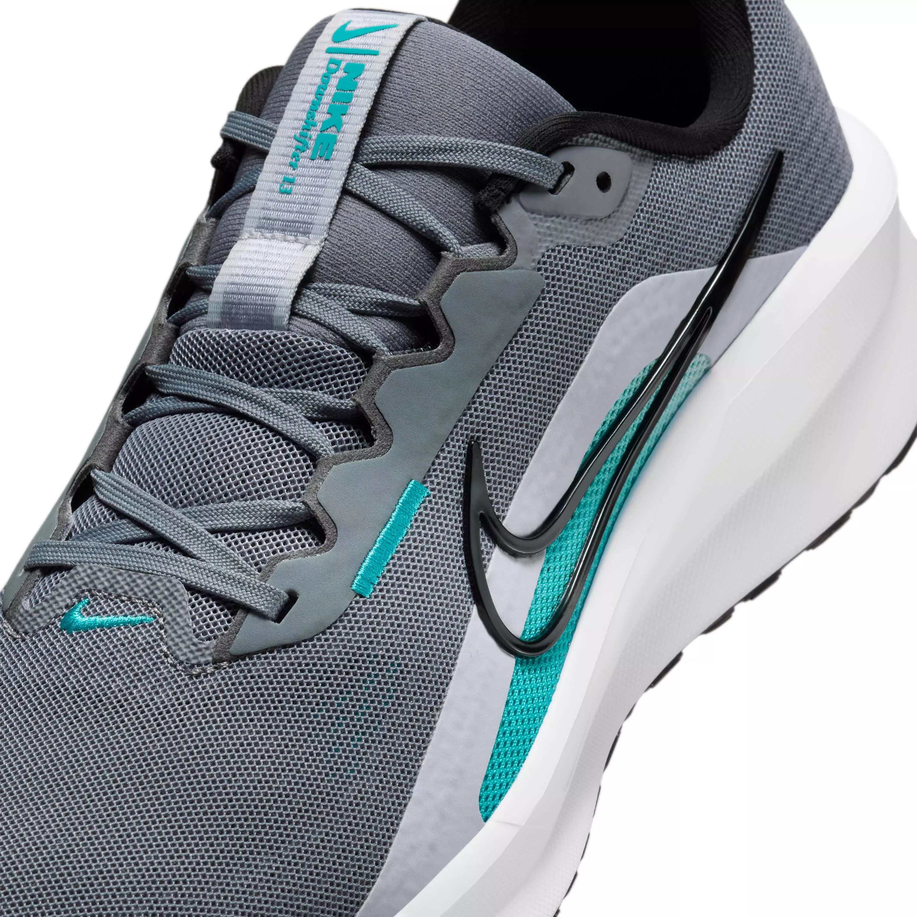 Nike Downshifter 13 "Cool Grey/Dusty Cactus/Pure Platinum/Black" Men's Running Shoe - GREY/CACTUS/PLATINUM/BLACK