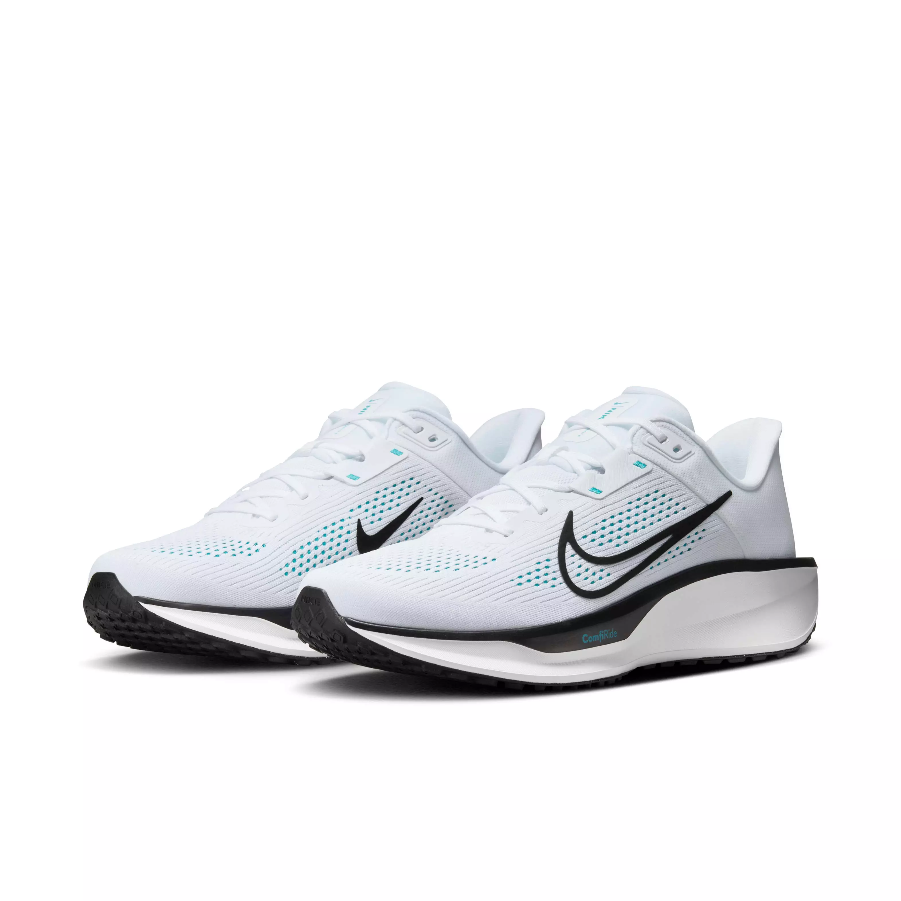 Nike Quest 6 "White/Dusty Cactus/Black" Men's Running Shoe - WHITE/CACTUS/BLACK