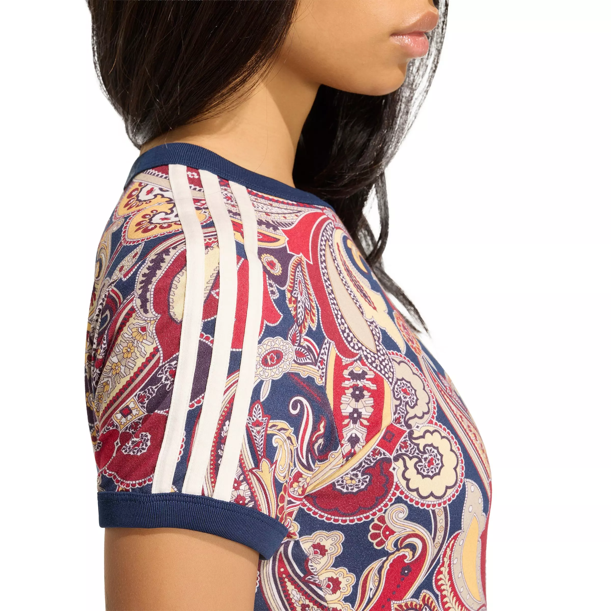 adidas Originals Women's x Liberty London Cali Tee - Multicolor - MULTI-COLOR