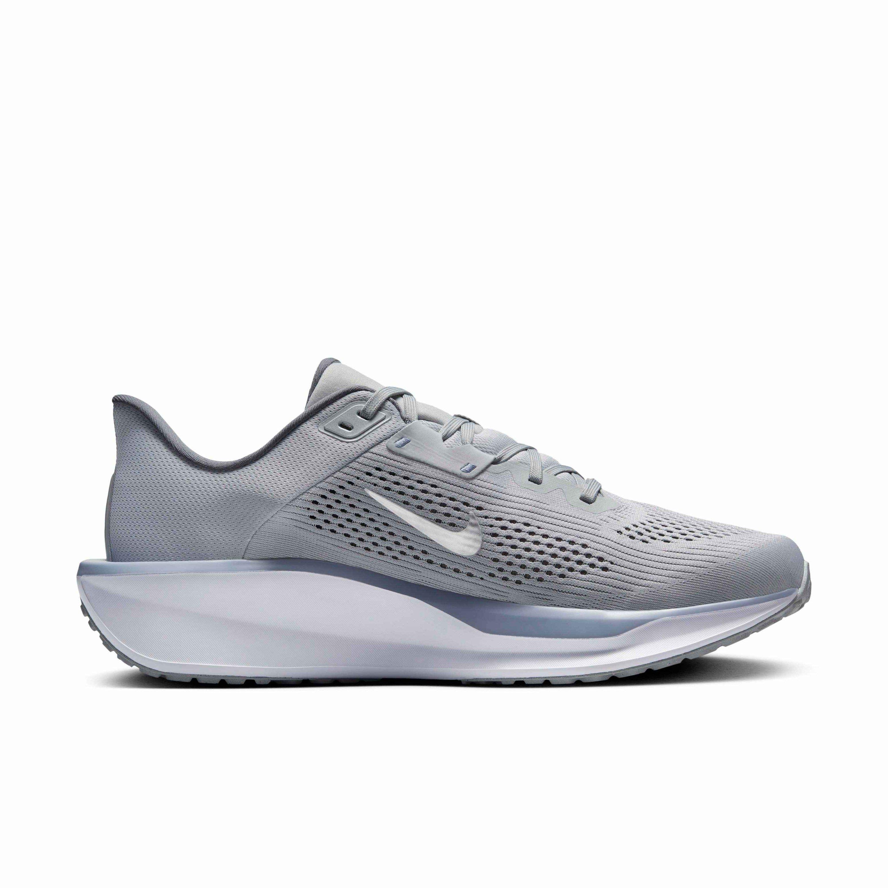 Nike Quest 6 "Light Smoke Grey/Ashen Slate/Hyper Royal/Iron Grey" Men's Running Shoe - LT GREY/SLATE/ROYAL/GREY Thumbnail View 1