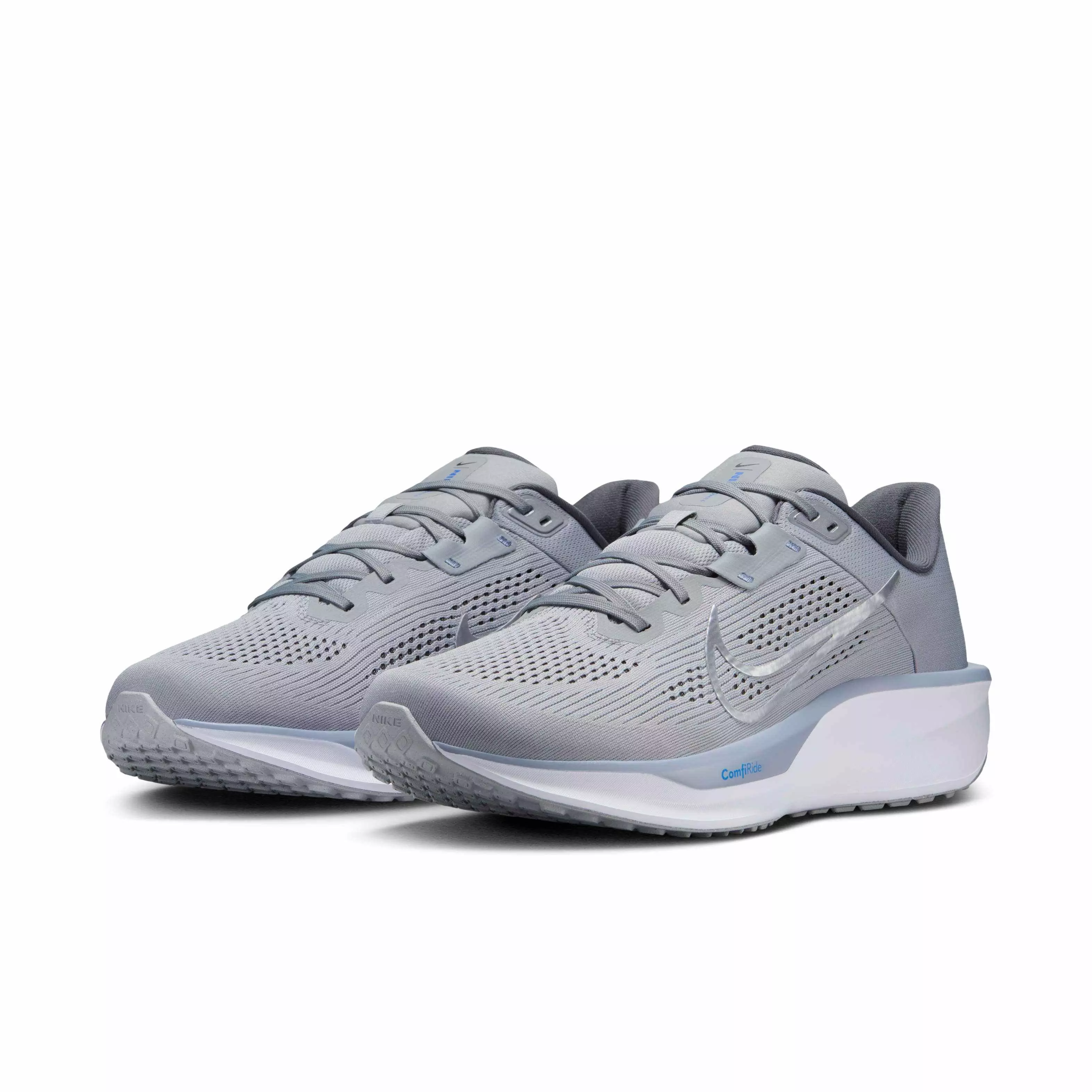 Nike Quest 6 "Light Smoke Grey/Ashen Slate/Hyper Royal/Iron Grey" Men's Running Shoe - LT GREY/SLATE/ROYAL/GREY