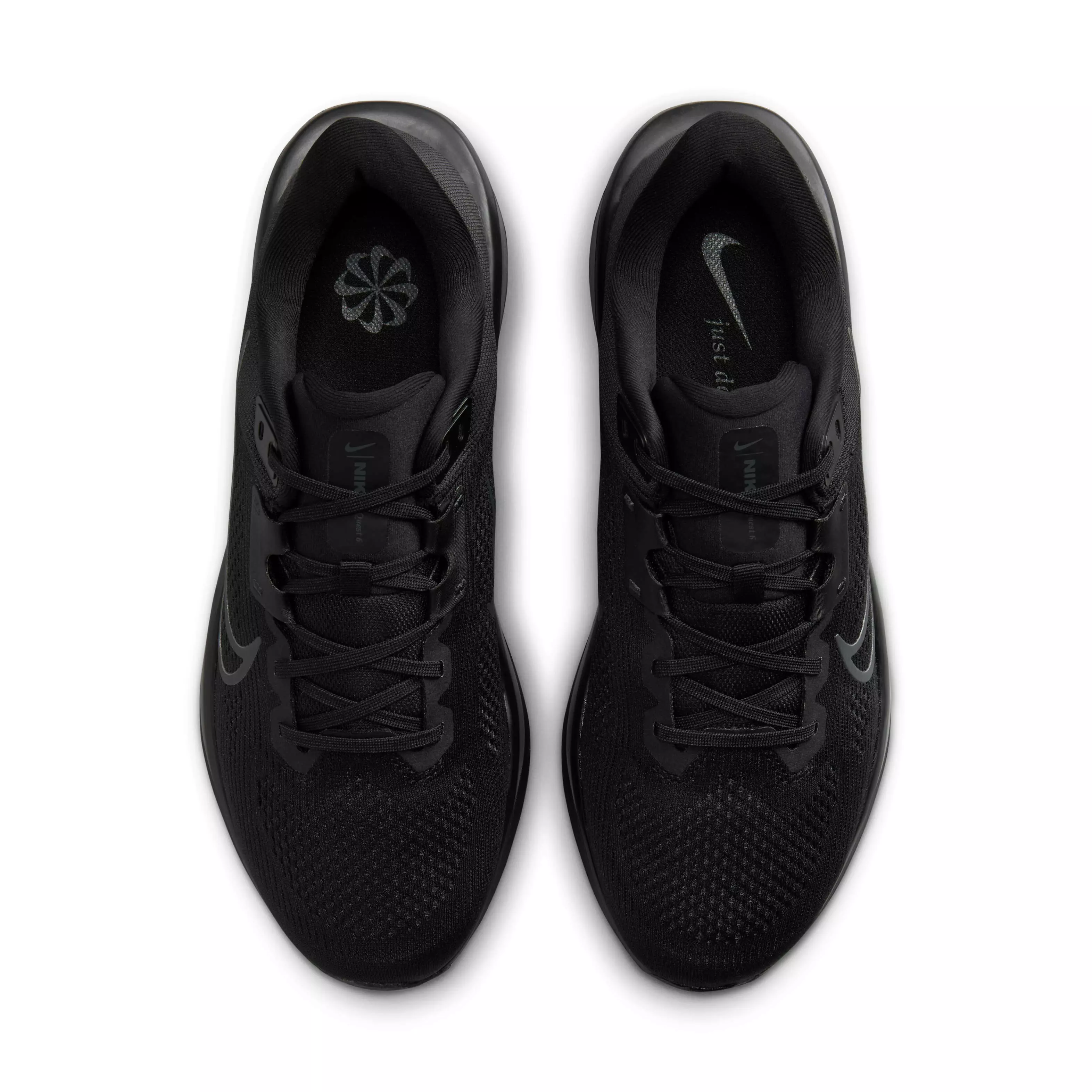 Nike Quest 6 "Black/Dark Smoke Grey" Men's Running Shoe - BLACK/DK GREY