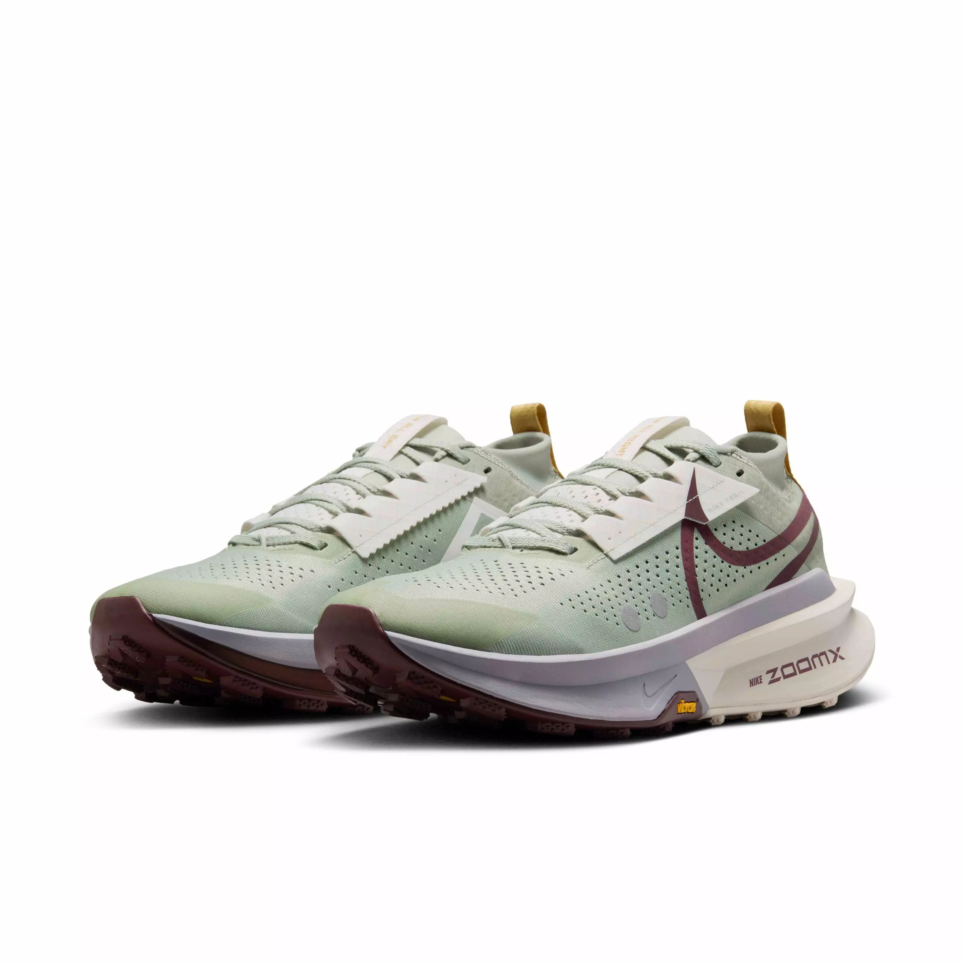 Nike Zegama 2 "Jade Horizon/Phantom/Cement Grey/Burgundy Crush" Men's Trail Running Shoe - JADE/PHANTOM/GREY/BURGUNDY