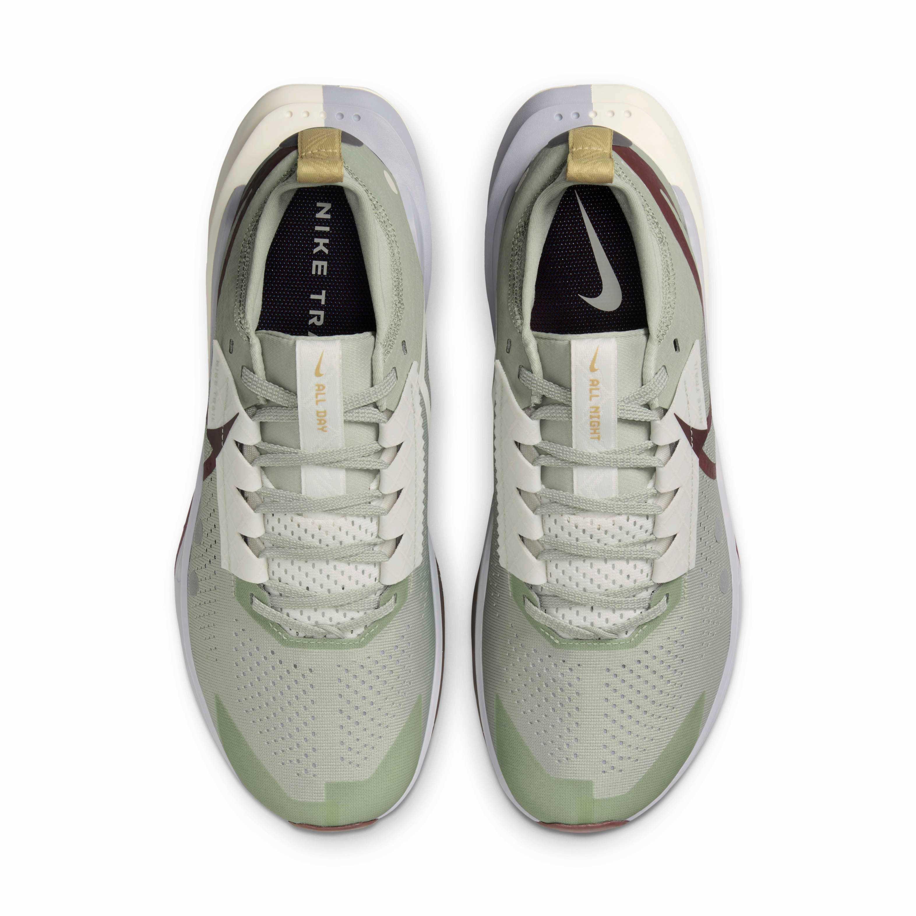 Nike Zegama 2 "Jade Horizon/Phantom/Cement Grey/Burgundy Crush" Men's Trail Running Shoe - JADE/PHANTOM/GREY/BURGUNDY Thumbnail View 4