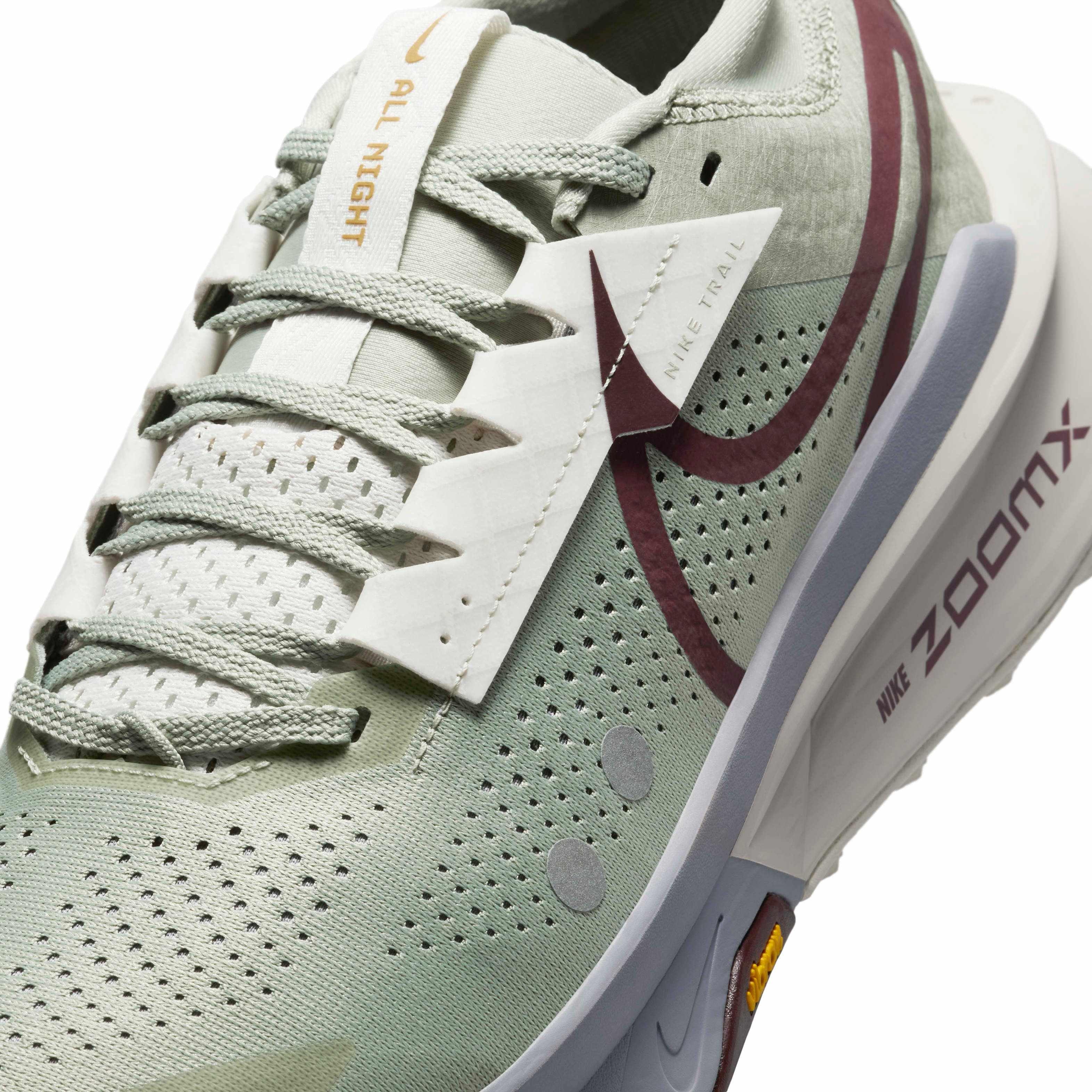 Nike Zegama 2 "Jade Horizon/Phantom/Cement Grey/Burgundy Crush" Men's Trail Running Shoe - JADE/PHANTOM/GREY/BURGUNDY Thumbnail View 7