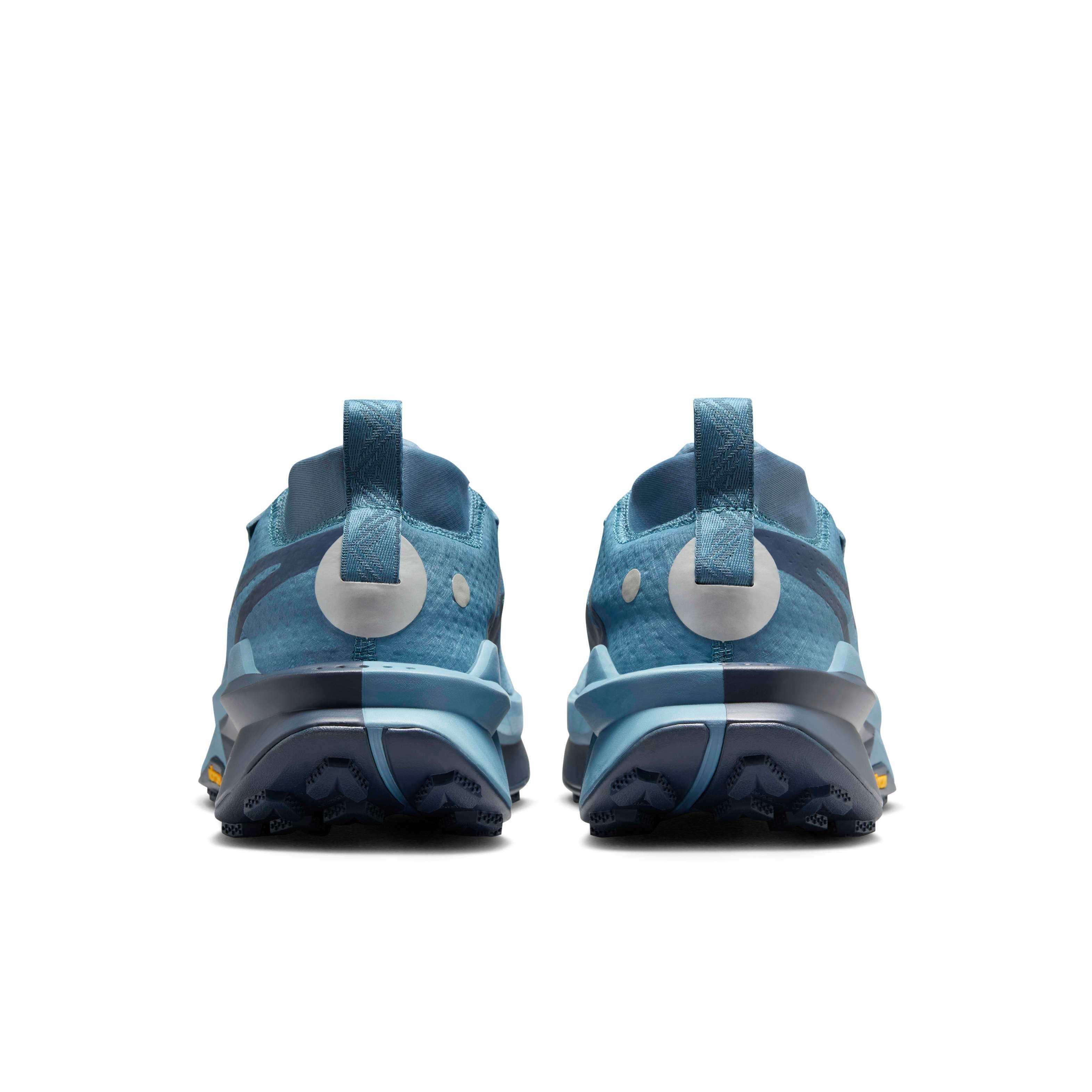 Nike Zegama 2 "Smokey Blue/Metallic Platinum/Armory Navy" Men's Trail Running Shoe - BLUE/PLATINUM/NAVY Thumbnail View 5