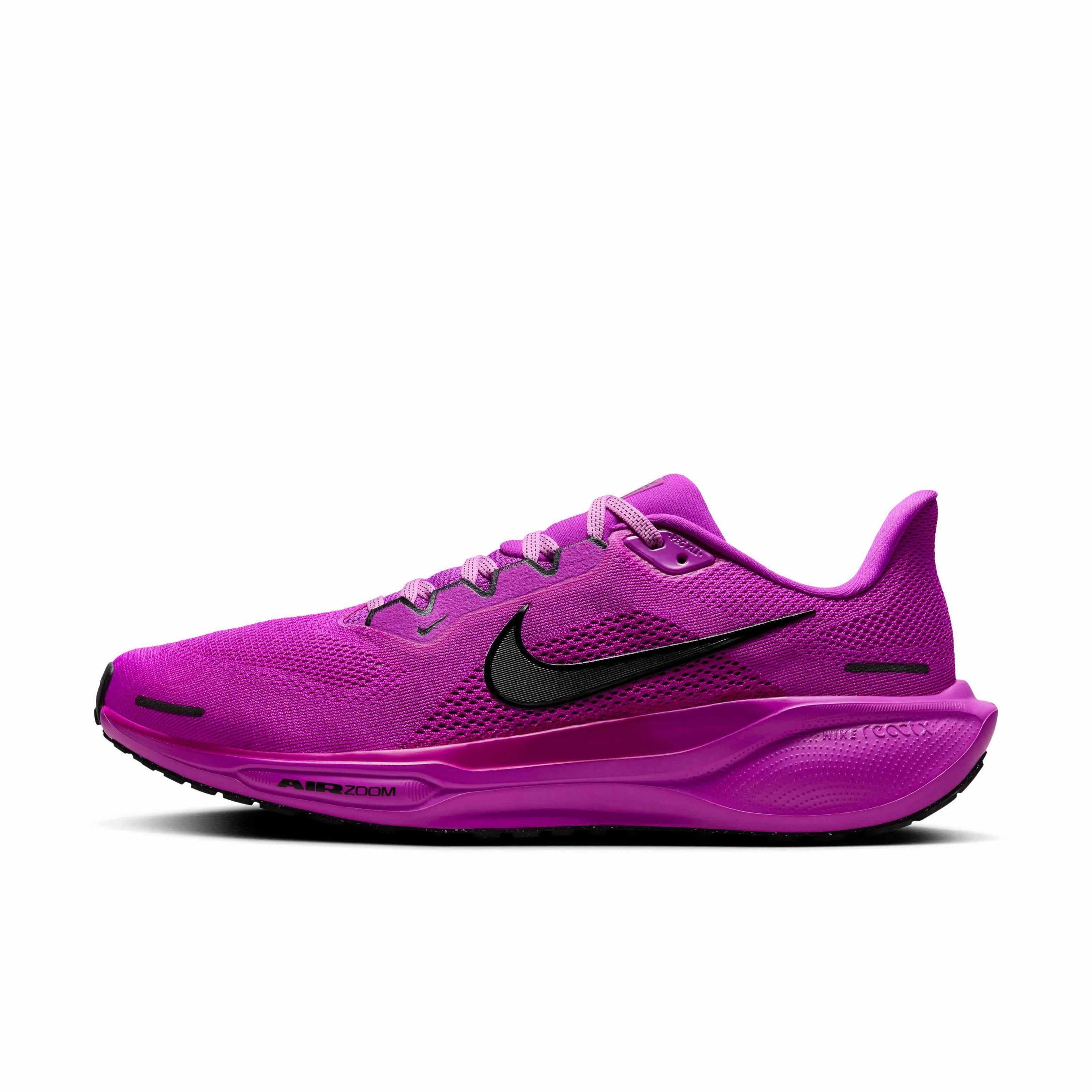 Nike Pegasus 41 "Hyper Violet/Vivid Grape/Beyond Pink/Black" Men's Running Shoe - VIOLET/GRAPE/PINK/BLACK Thumbnail View 2