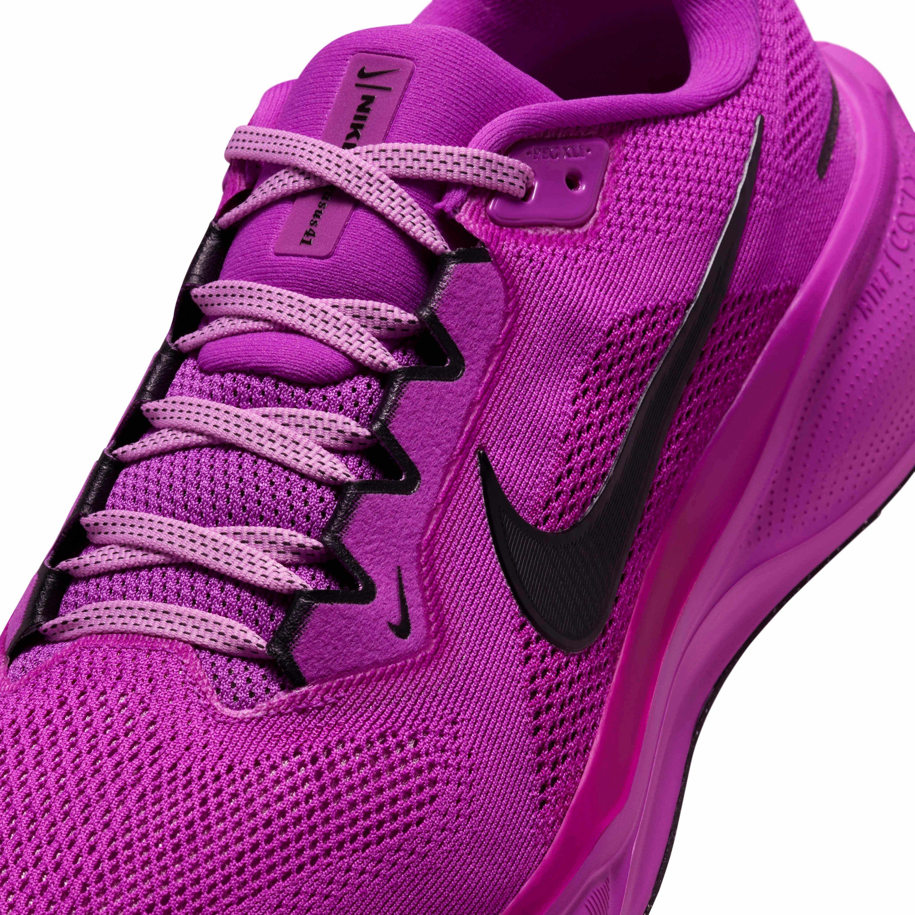 Nike Pegasus 41 "Hyper Violet/Vivid Grape/Beyond Pink/Black" Men's Running Shoe - VIOLET/GRAPE/PINK/BLACK Thumbnail View 7