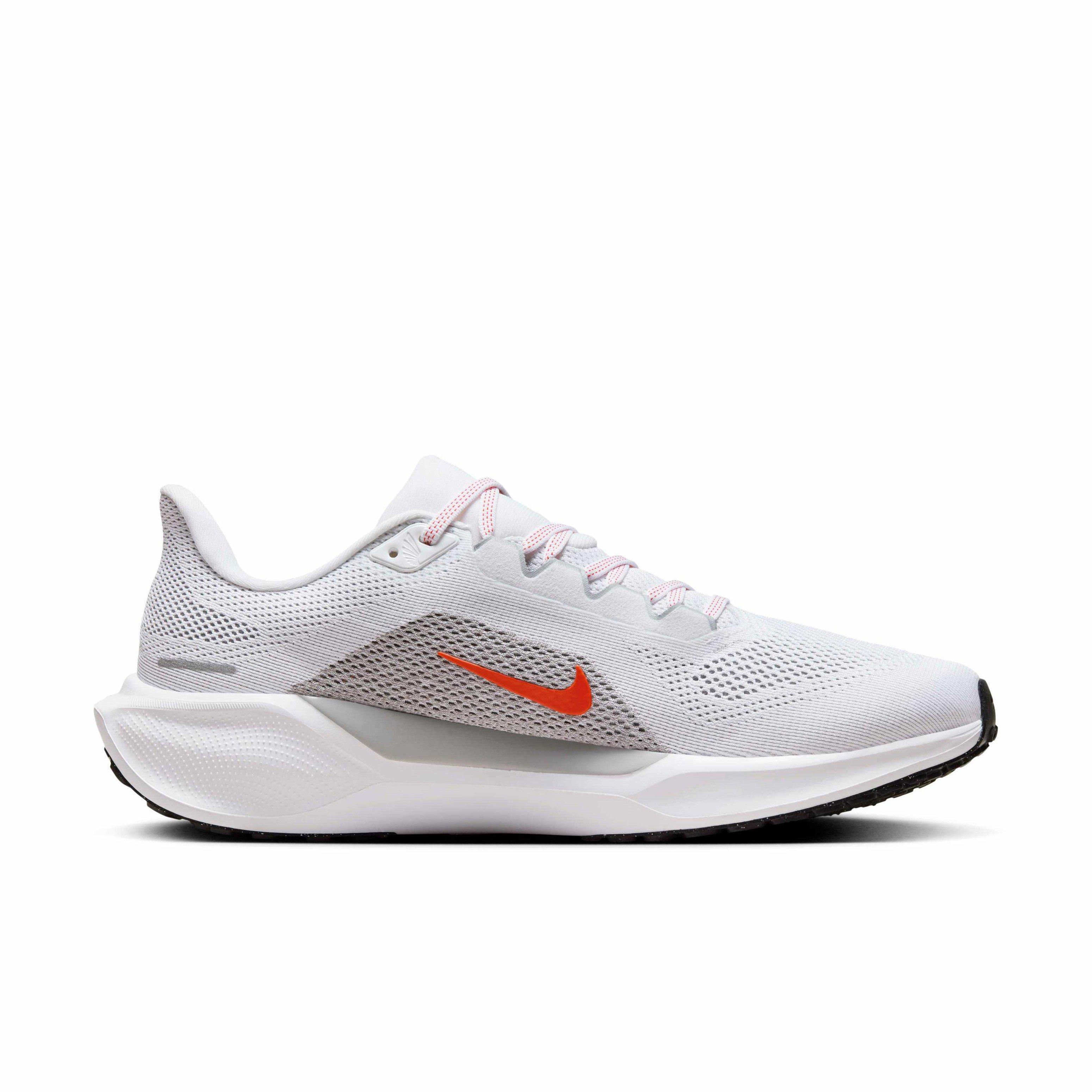 Nike Pegasus 41 "White/Wolf Grey/Black/Picante Red" Men's Running Shoe - WHITE/GREY/BLACK/RED Thumbnail View 1